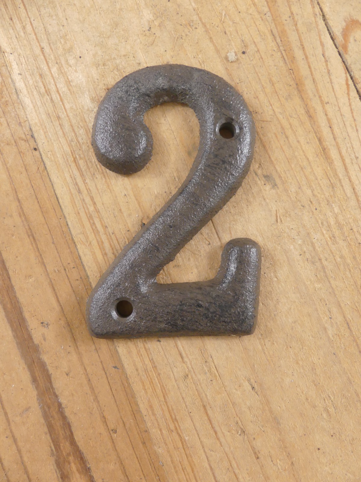 Metal House Numbers Street Address Rustic Cabin Cast Iron Pick #’s from 0-9 #