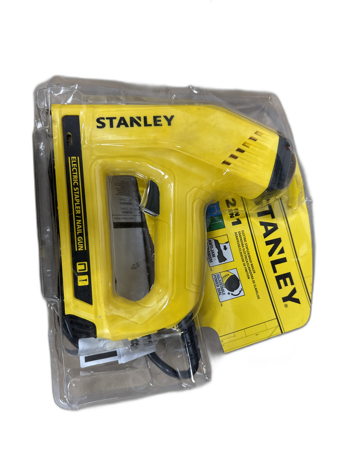 Stanley Electric Stapler and Brad Nail Gun