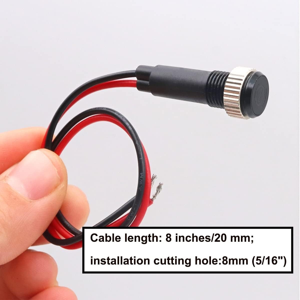 LED Indicator Pilot Dash Light (Battery/Alter Size: Battery/Alternator Warning