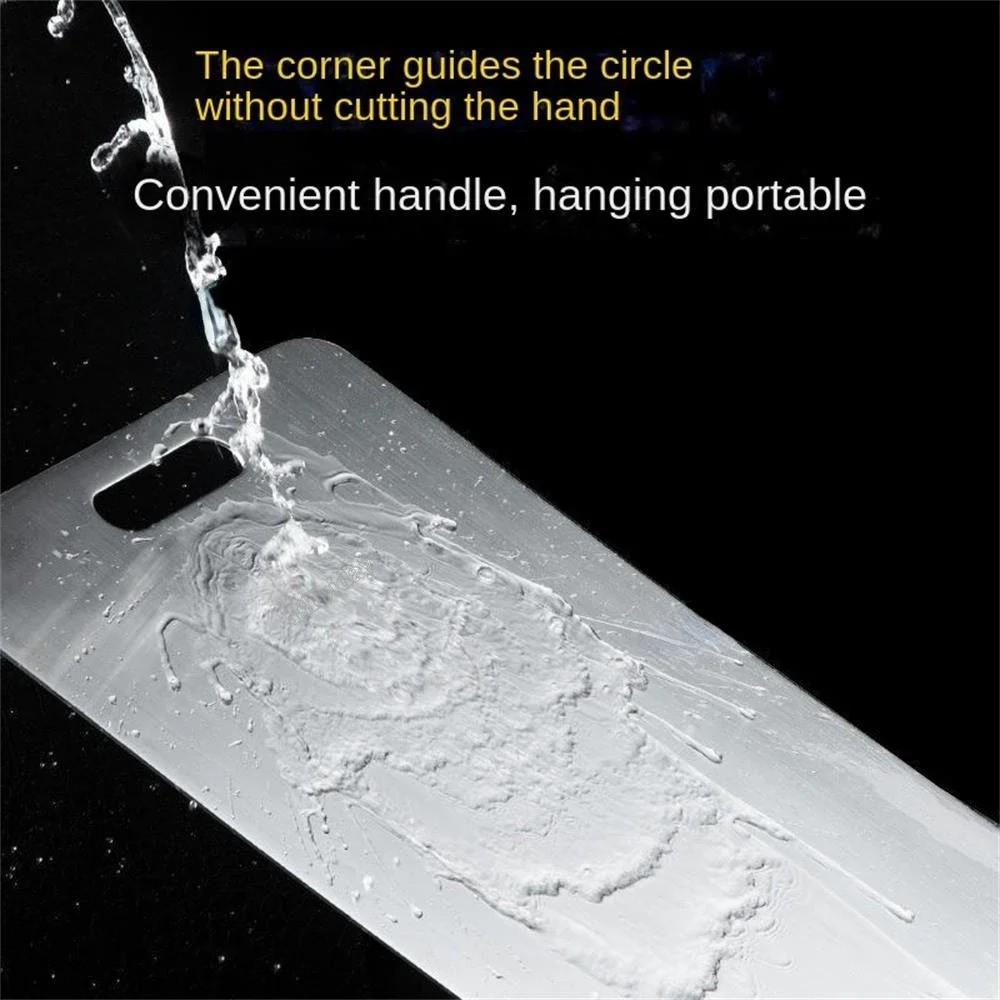 Titanium Cutting Board 100% Pure Non-Stick Double-Sided 11×15.5″ for Kitchen