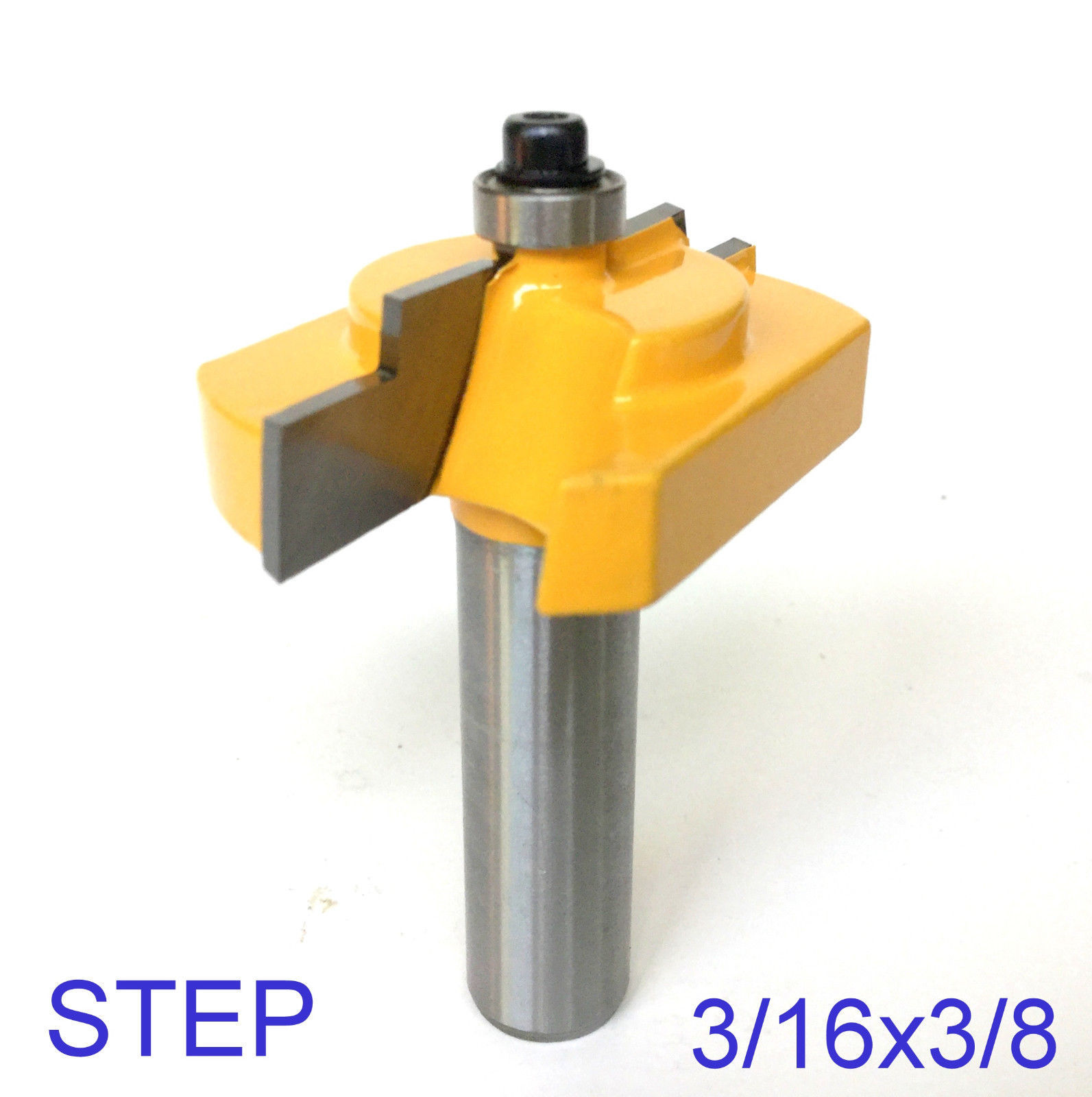 1 PC 1/2″ SH Picture Frame Stepped Rabbet Molding Router Bit S