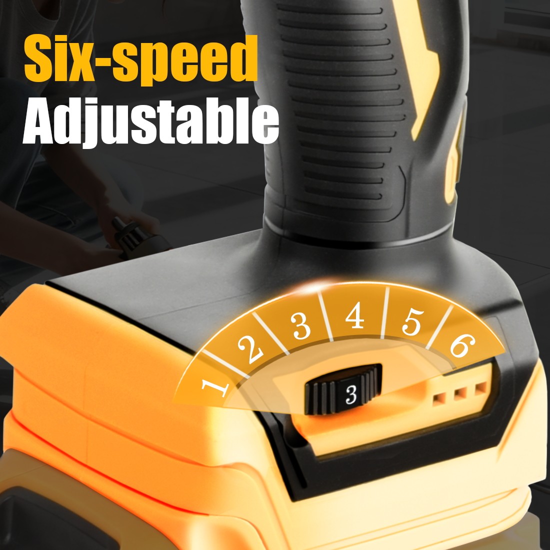 Cordless Caulking Gun for Dewalt 20V Max Battery,10 Oz 6 Speed for Sealing
