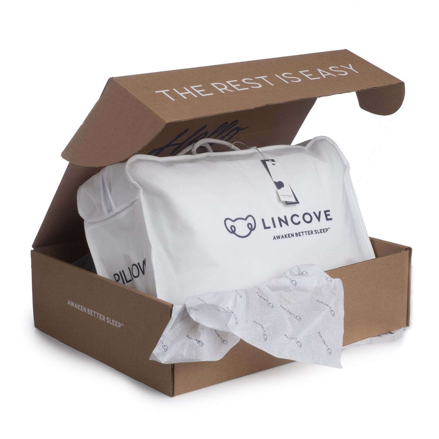 Lincove Classic™ Hotel Collection Down and Feather Bed Pillow – Made in the USA