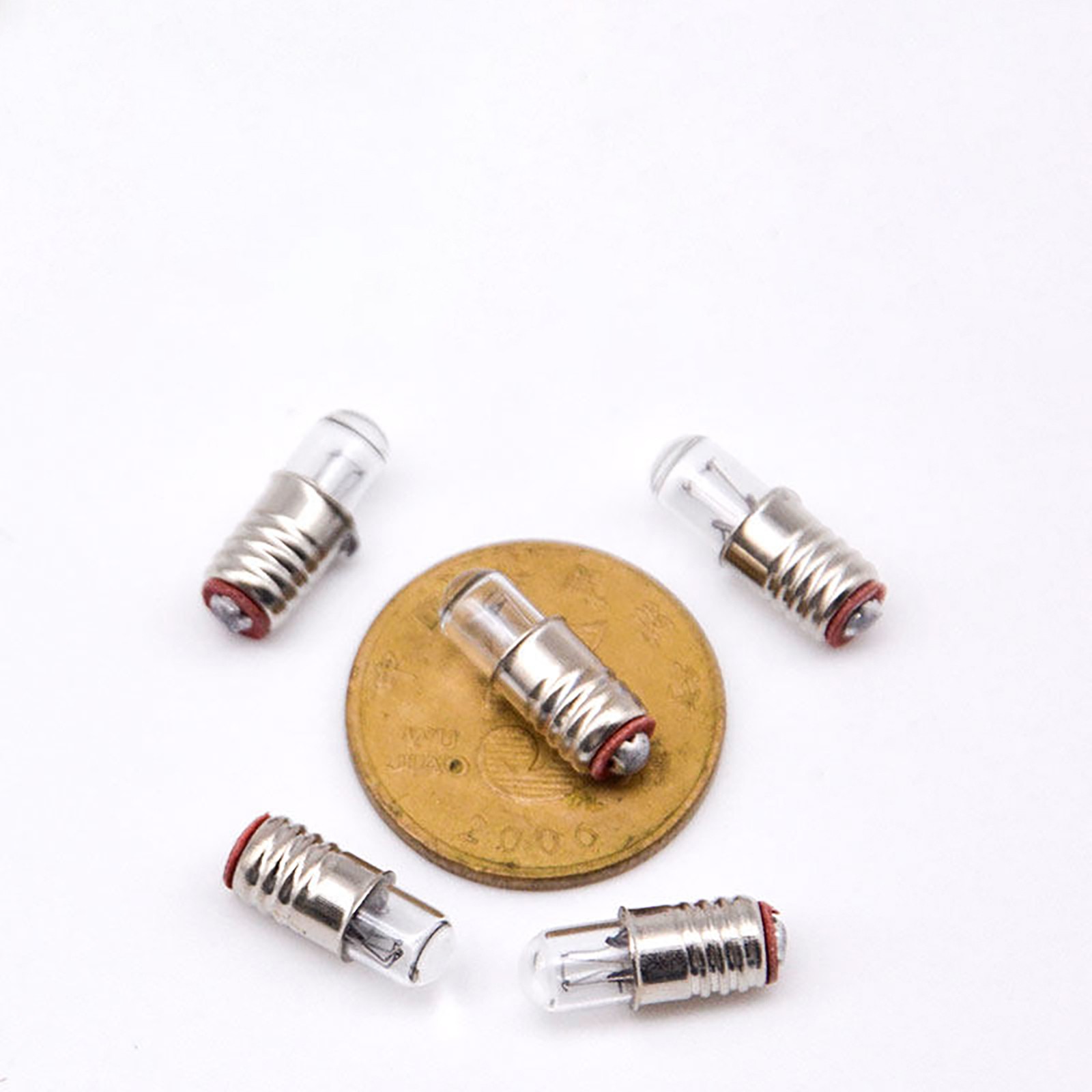 E5 Screw Lamp Miniature Signal Indicator Warning Light Bulb 1.5V 2.5V 6V 12V 24V
