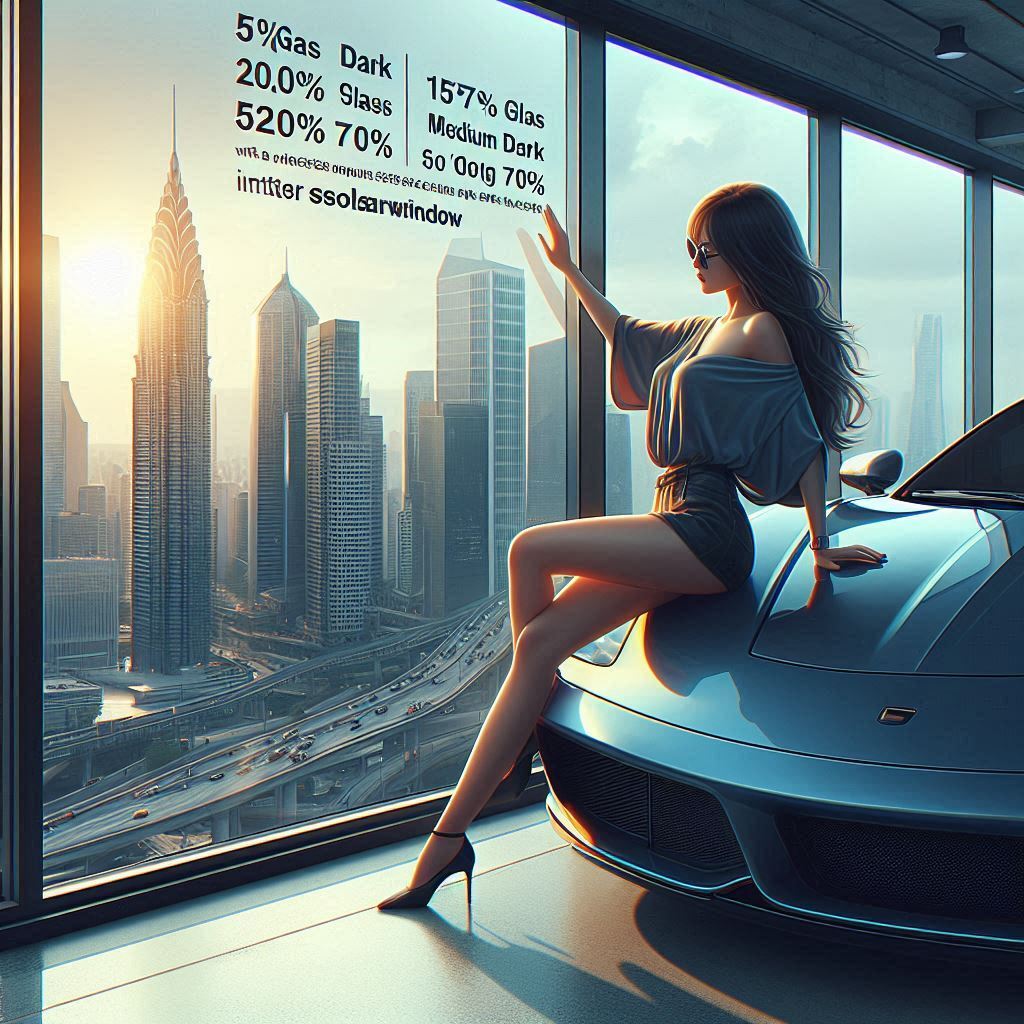 2 Ply Window Tint Charcoal Residential Commercial Automotive 60″ Inches Wide