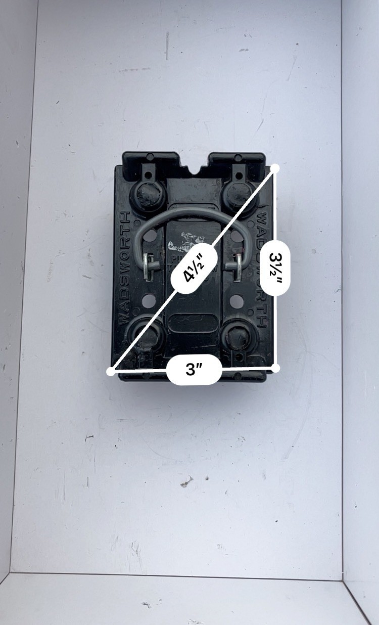 WADSWORTH “MAIN” 60A 250V Block and Fuse Holder Pullout Cat. No. 8038-57 New!!