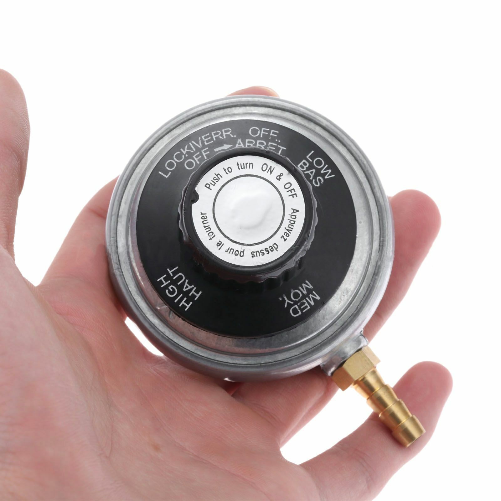 1PC Low Pressure Gas Regulator For One Pound Valve Adjustable Propane Tank