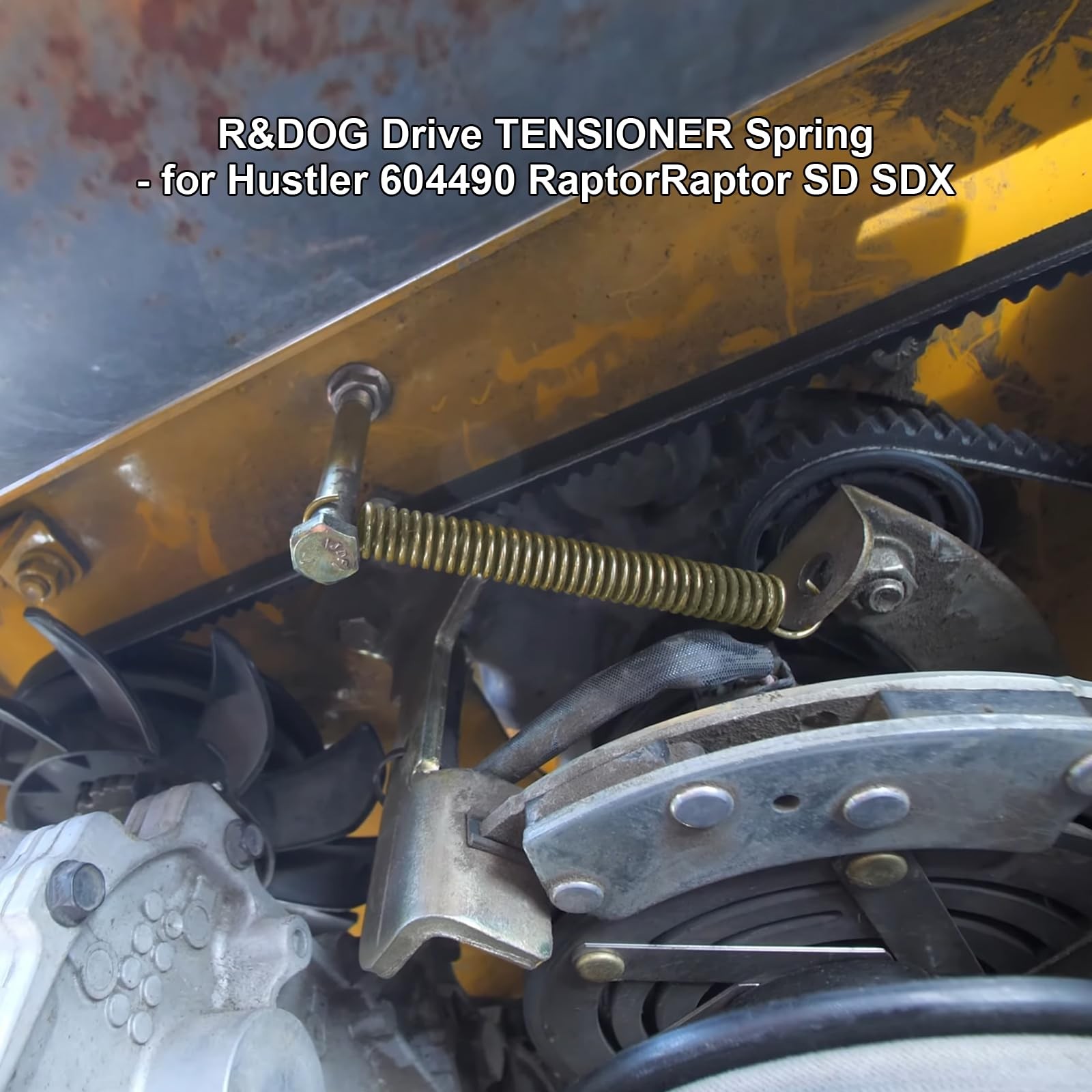 Drive Tensioner Spring 3.00 X 50 Extension For Hustler Mower Pump Belt Idler Arm