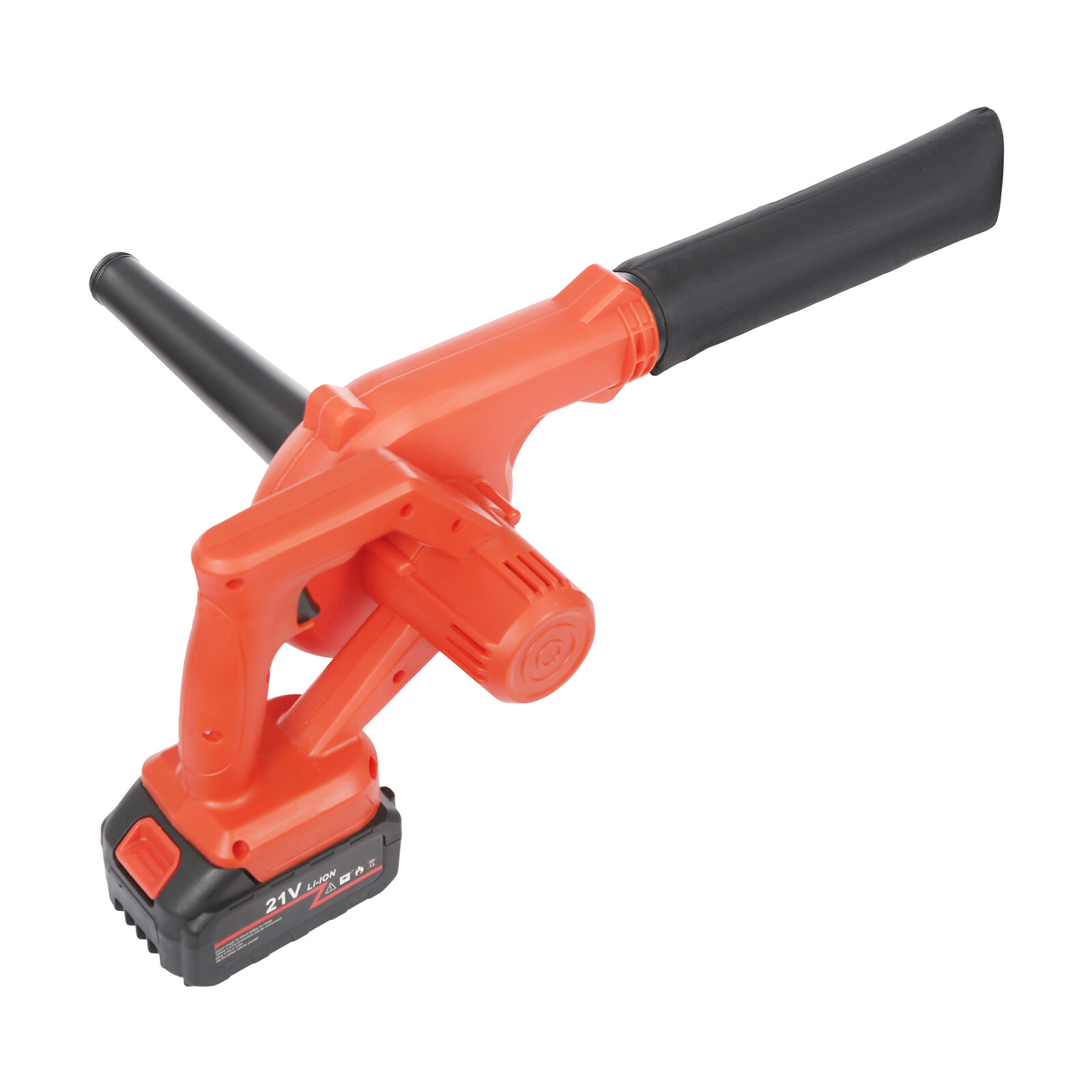 800W Battery Powered Cordless Leaf Blower, 6000-8000rpm Suction Blowing Machine