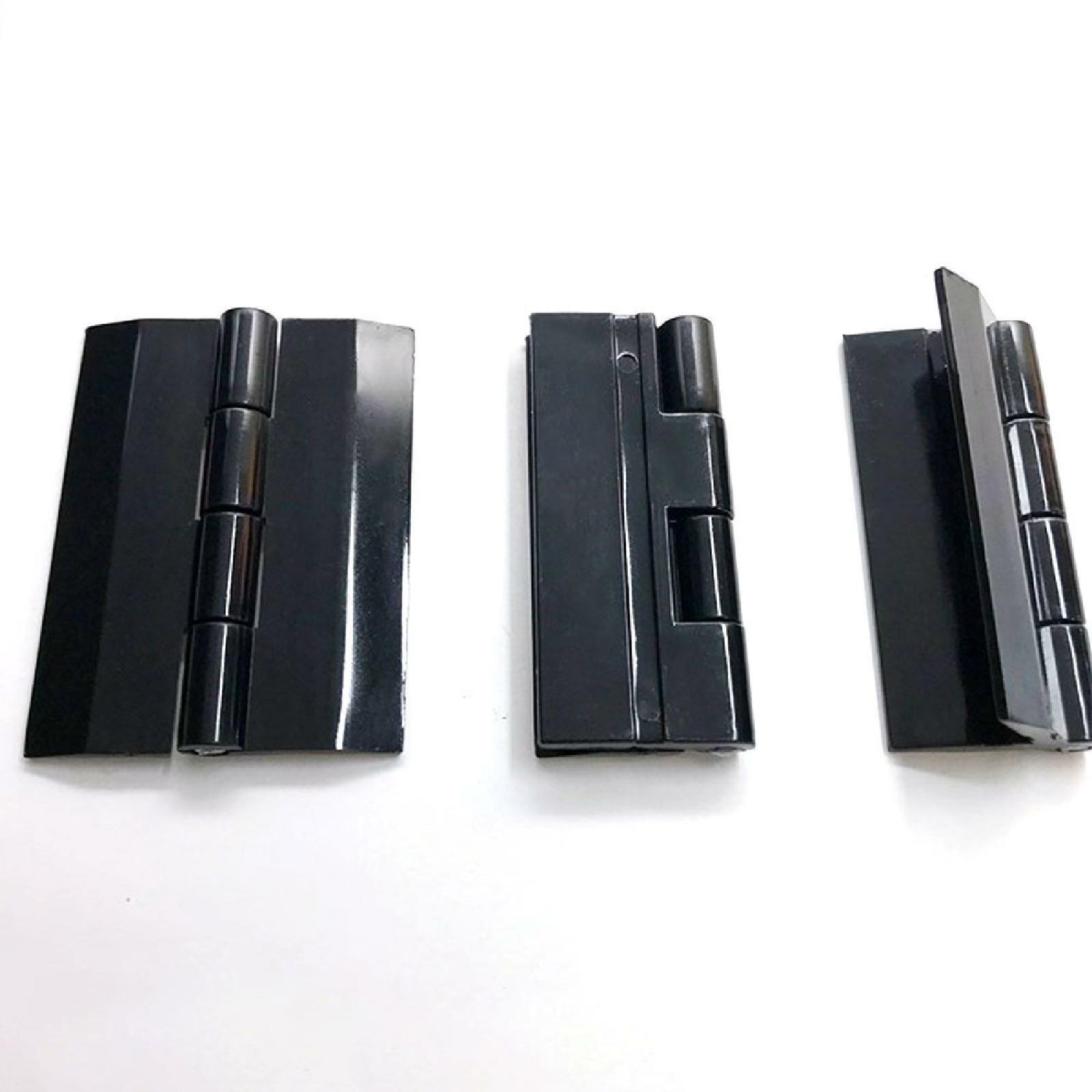 25mm-75mm Black Acrylic Plastic Piano Continuous Hinges Hinge Transparent DIY
