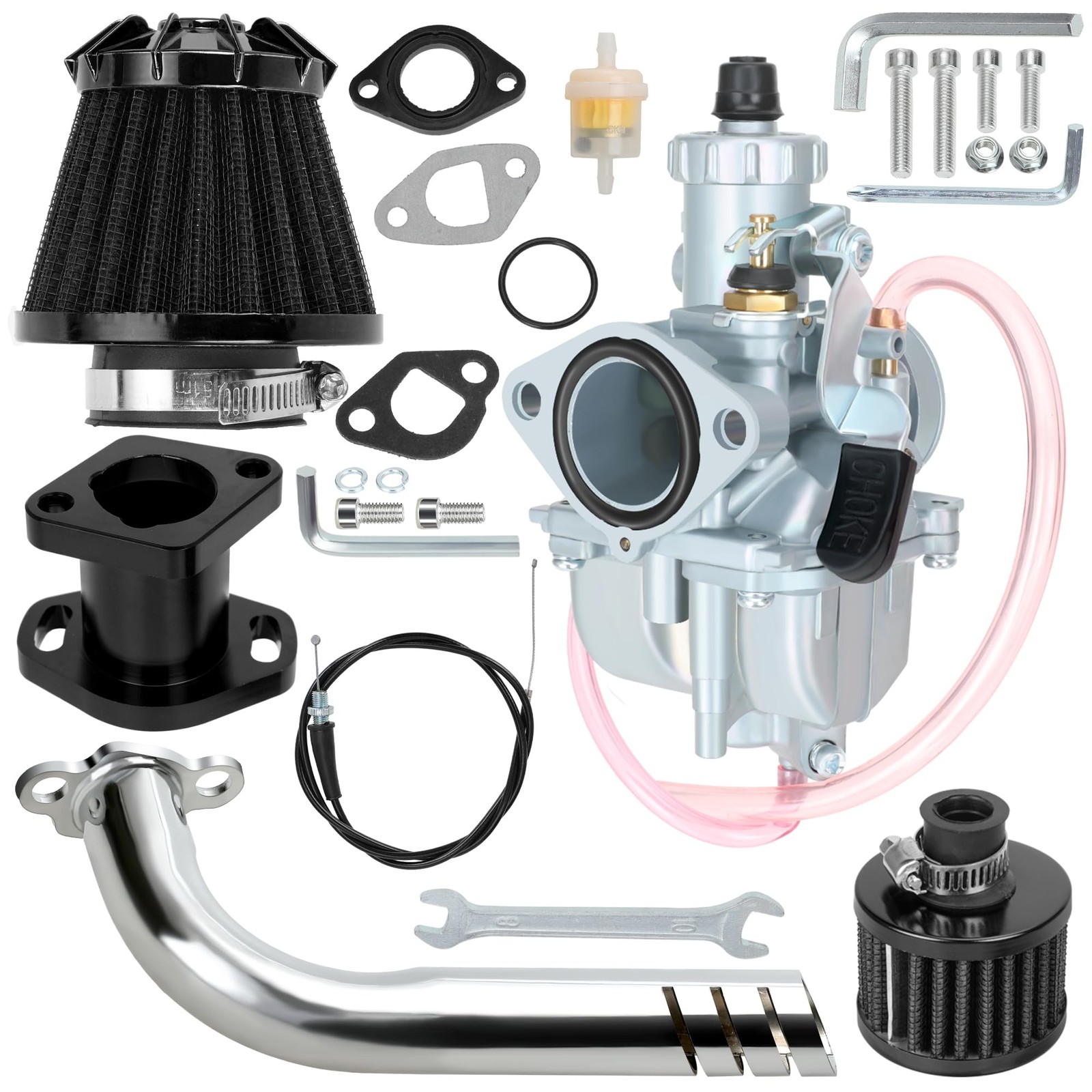 VM22 26mm Carburetor Stage 1 Kit Replacement for Predator 212cc 224cc