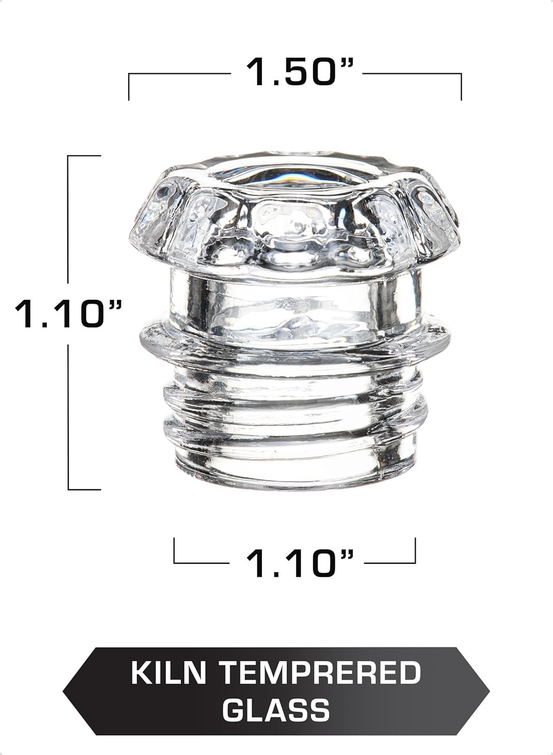 Dishwasher Safe Glass Top Replacement for Stylish Percolators – 1 Count