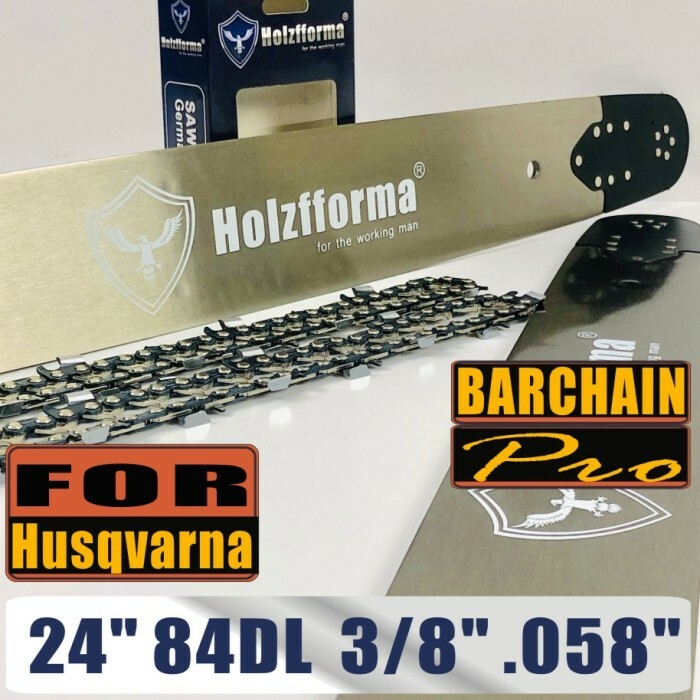 71cc Holzfforma® G372XP Gasoline ChainSaw Full Wrap With 24 Inch Bar/Chain Combo