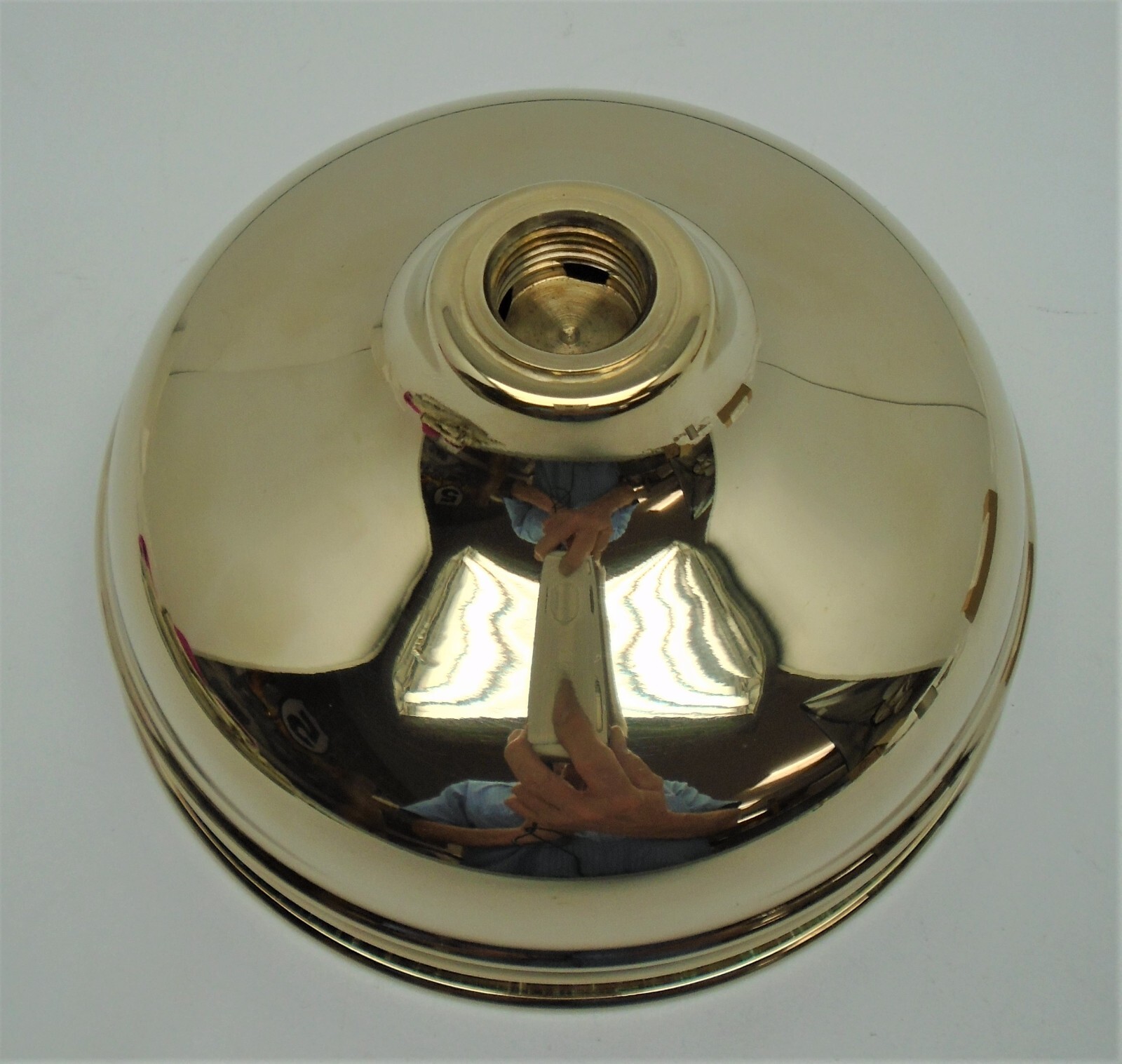 Pegler 6796A Series 3000 6″ Rainfall Shower Head Goldline England NOS #P167
