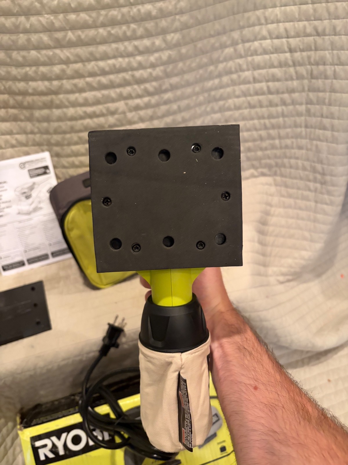 Ryobi (S652DGK) 2 Amp Corded 1/4 Sheet Sander