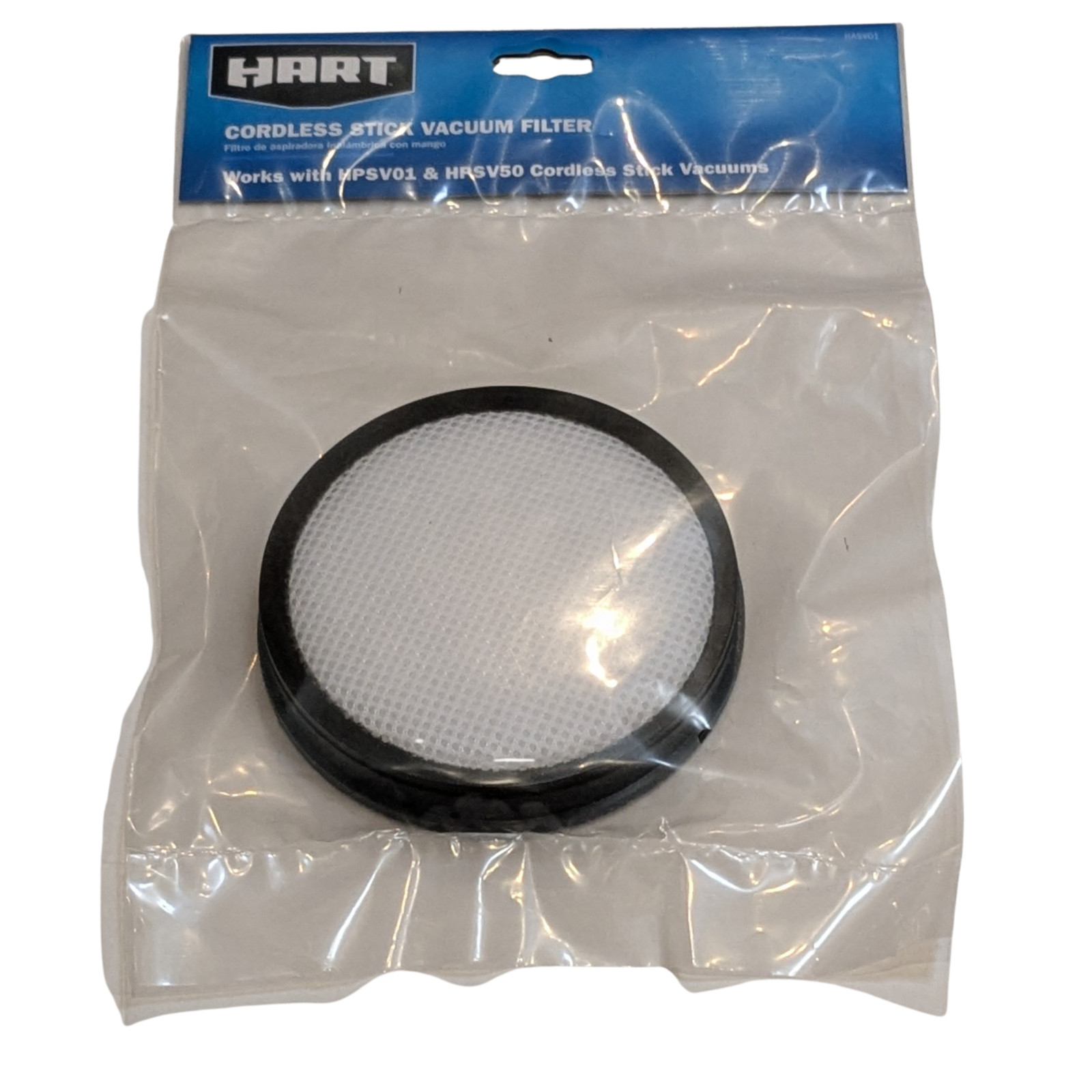 Hart Cordless Stick Vacuum – Filter Works With HPSV01 & HPSV50