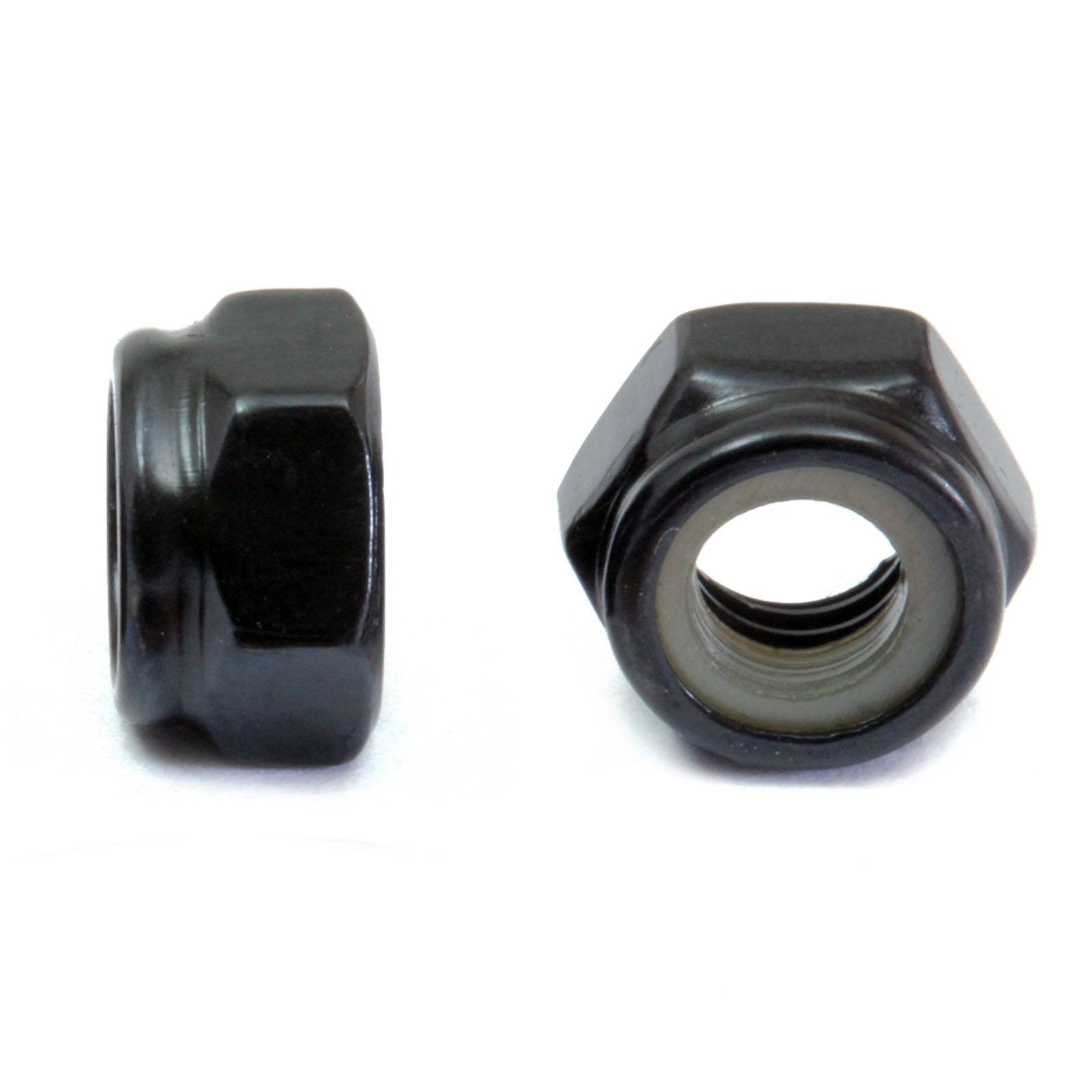 Steel Nylon Insert Hex Lock Nut #2-56 – 3/8-16 (4-40 6-32 #8 10-32 10-24 1/4-20