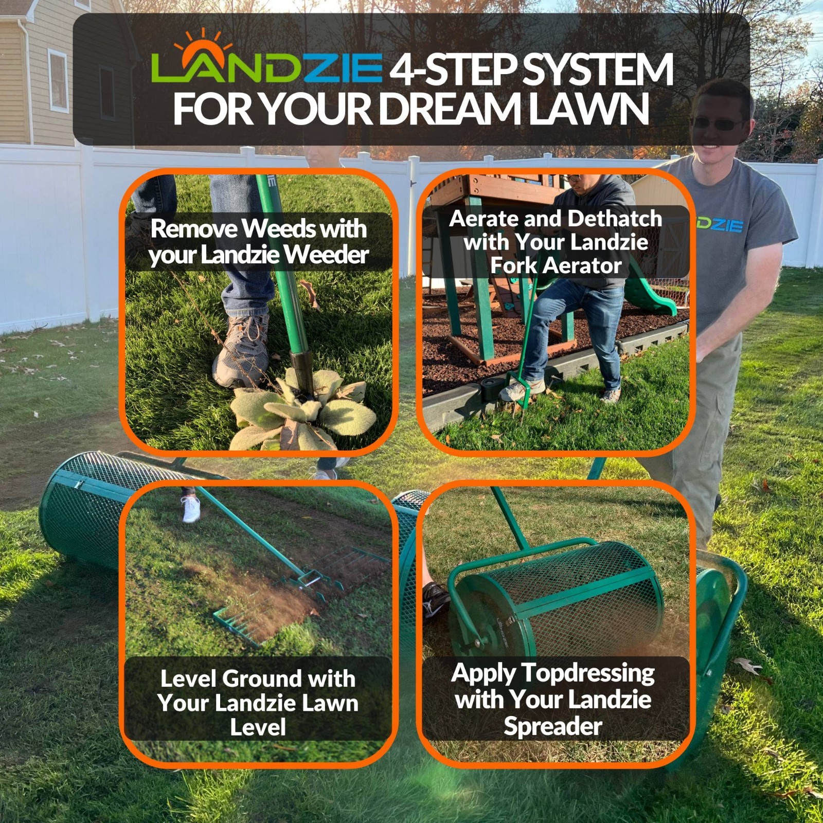 Landzie Lawn Edger