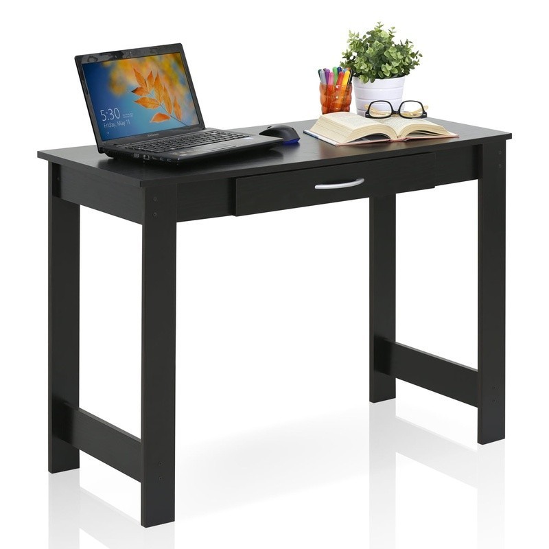 Jaya Writing Desk W/ Drawer Space Saving Modern Home Office Study Furniture New