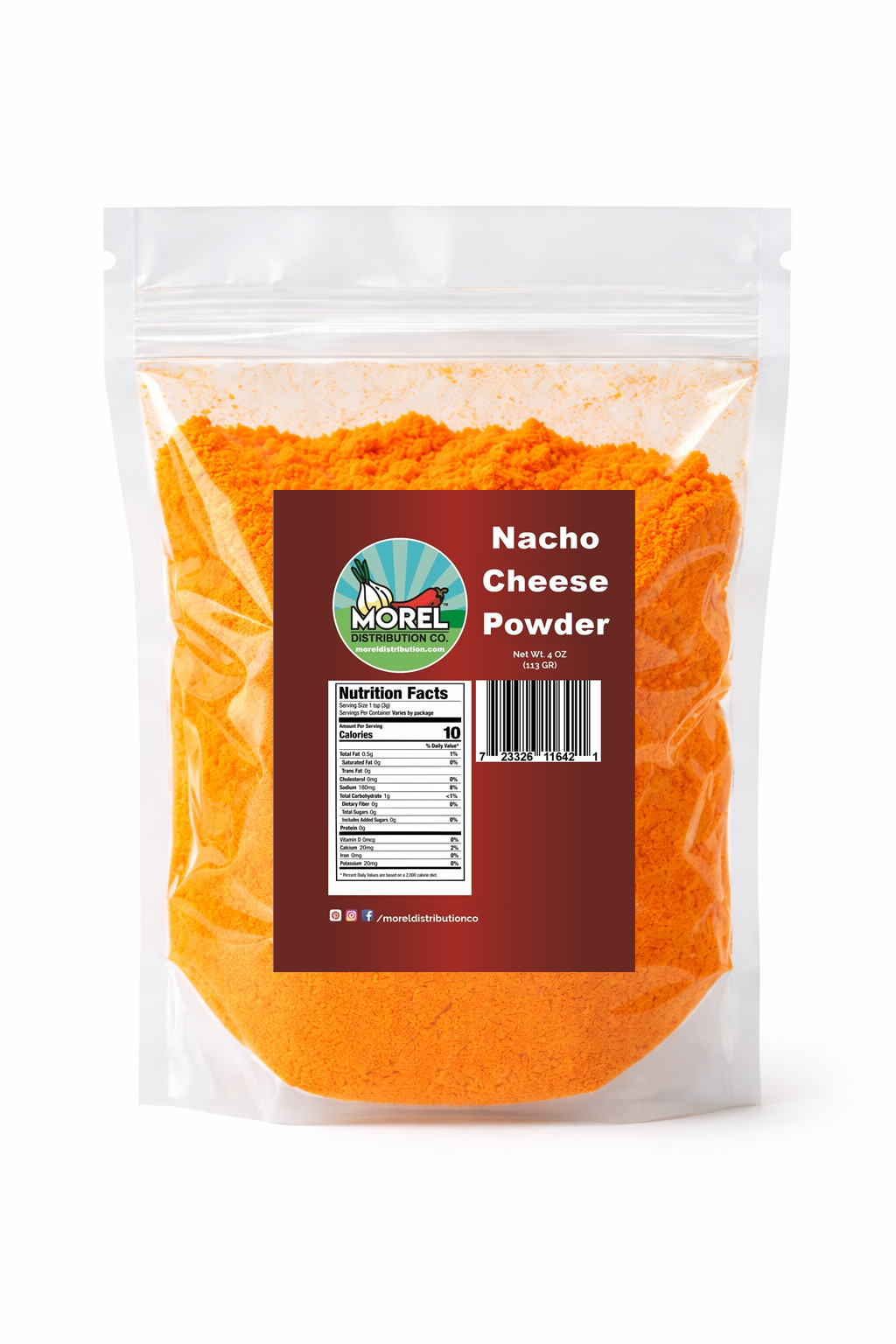 Nacho Cheese Powder Seasoning – 4 oz, 1 lb, 2 lbs, 5 lbs, and 10 lbs.