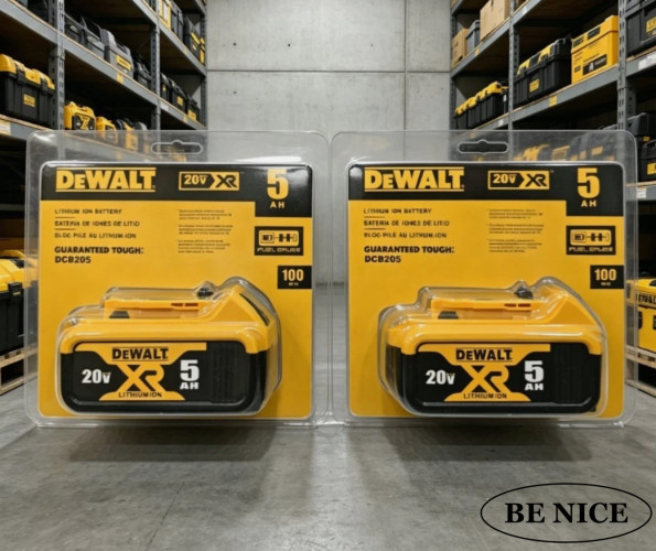 US 2 Packs DEWALT DCB205-2 20V Max XR 5.0Ah Lithium-Ion Battery New In Pack