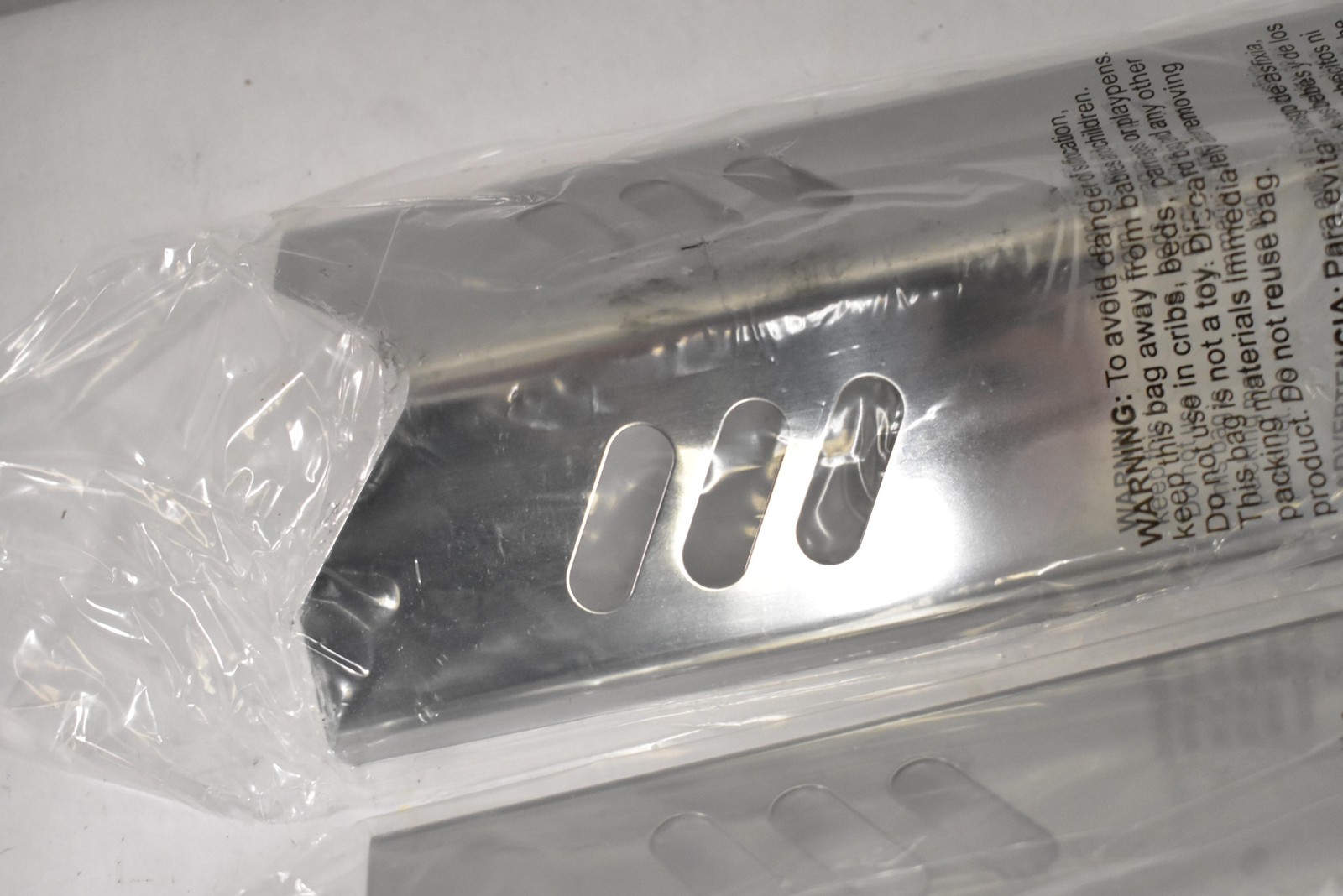 Cridtpid Flavor Bar Grill Part 4-Pack Stainless Steel Silver
