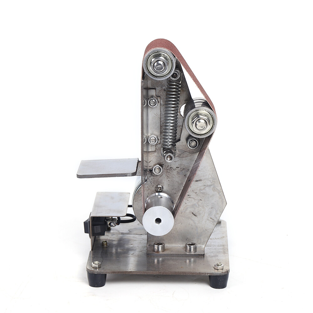 Electric Mini Belt Sander Knife Sharpener with Adjustable Speed & Angle