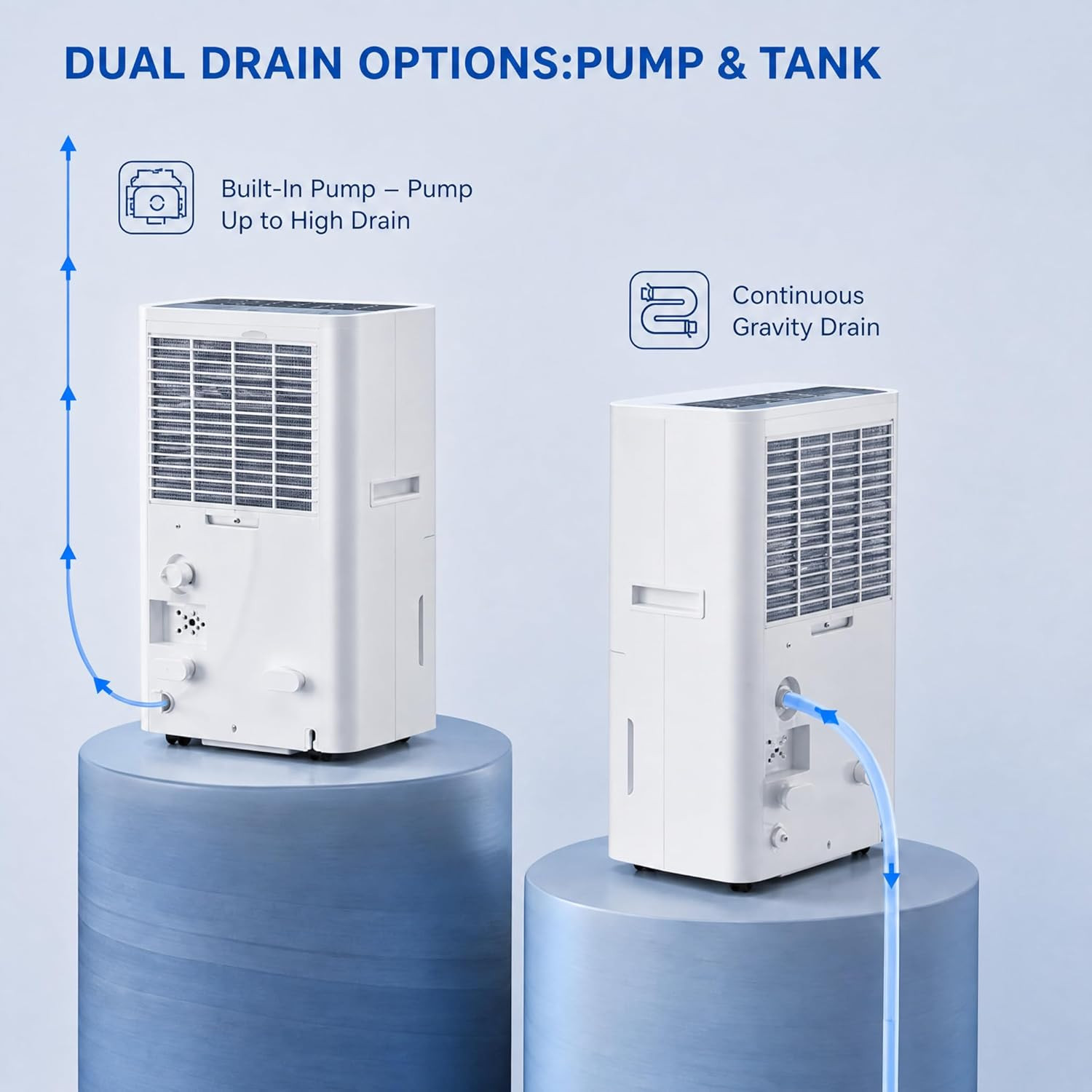 5-Year Limited Warranty150 Pint 2026 Energy Star Dehumidifier for Basement with