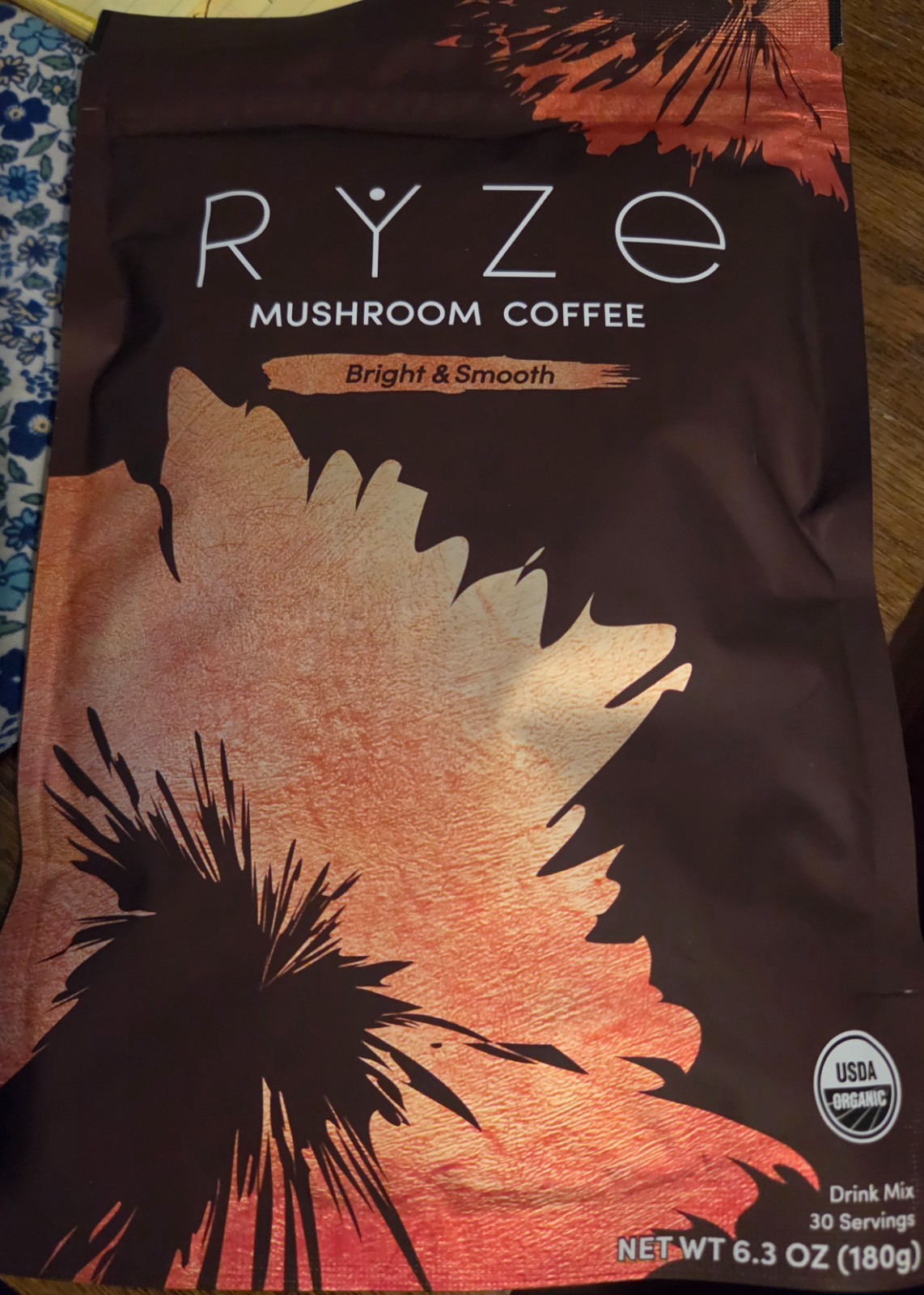 Ryze Mushroom Coffee Bright & Smooth