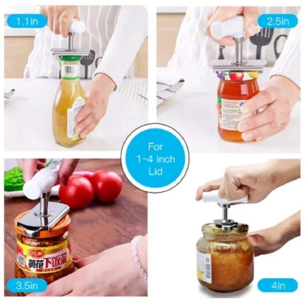 Jar Opener for Weak Hands Adjustable Effortless Arthritis Jar Opener for Senior