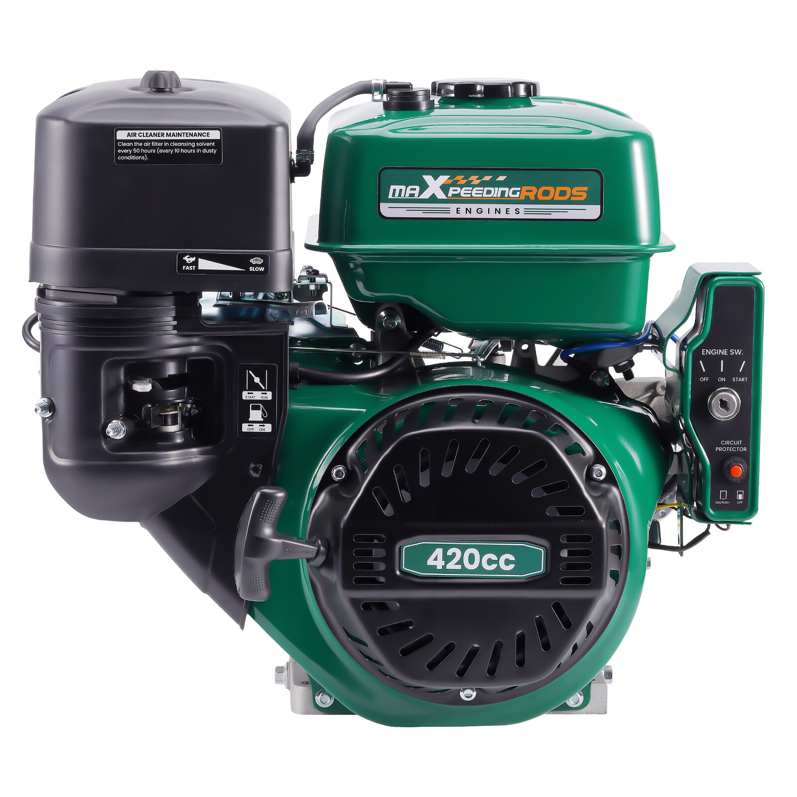 420cc Gasoline Electric Start Engine Motor Horizontal 4 Stroke For Mini-Bike