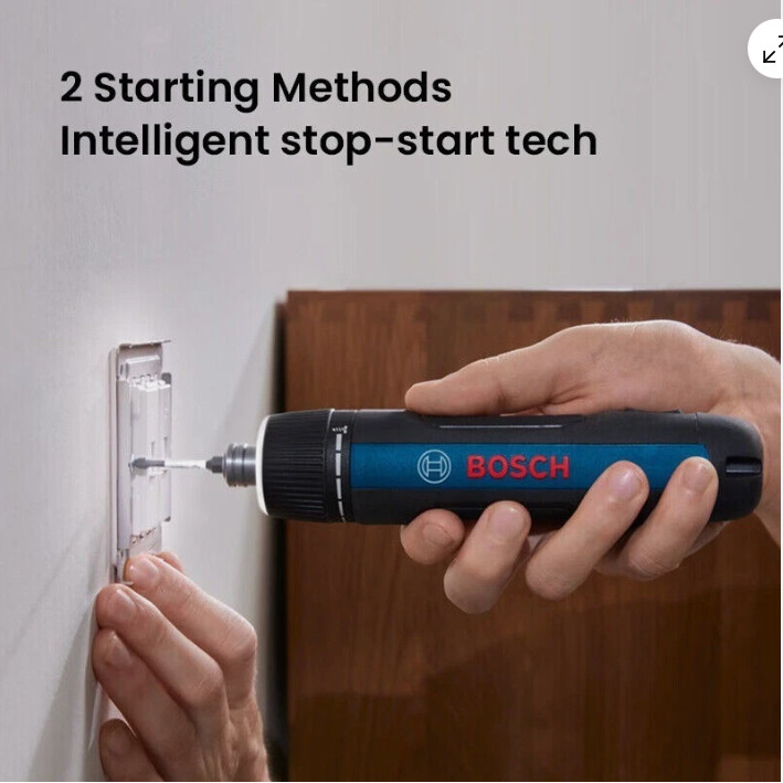 Bosch Go3 Mini Electric Screwdriver Set Cordless 3.6V USB Rechargeable Automatic