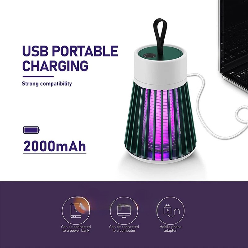 Electric Fly Bug Zapper Mosquito Insect Killer LED Light Trap Pest Control Lamp