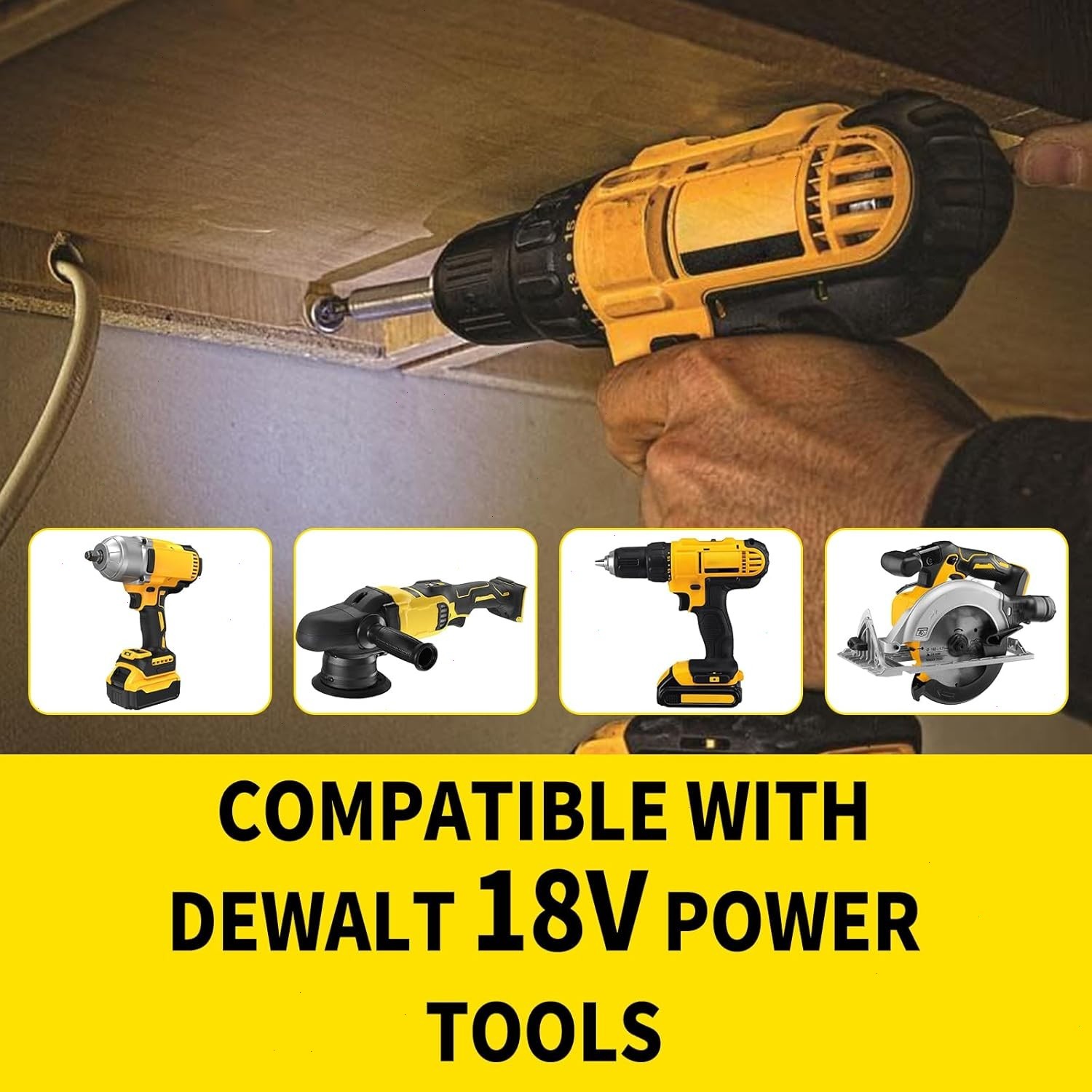 4PACK 2PACK 18V For Dewalt 18 VOLT XRP Ni-MH 7.0Ah Battery DC9099 DC9096 DC9098