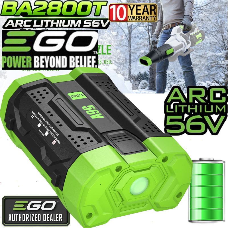 1~2PACK 56V 12.0Ah upgrade For EGO BA5600T Power + 56V 10Ah Lithium New Battery