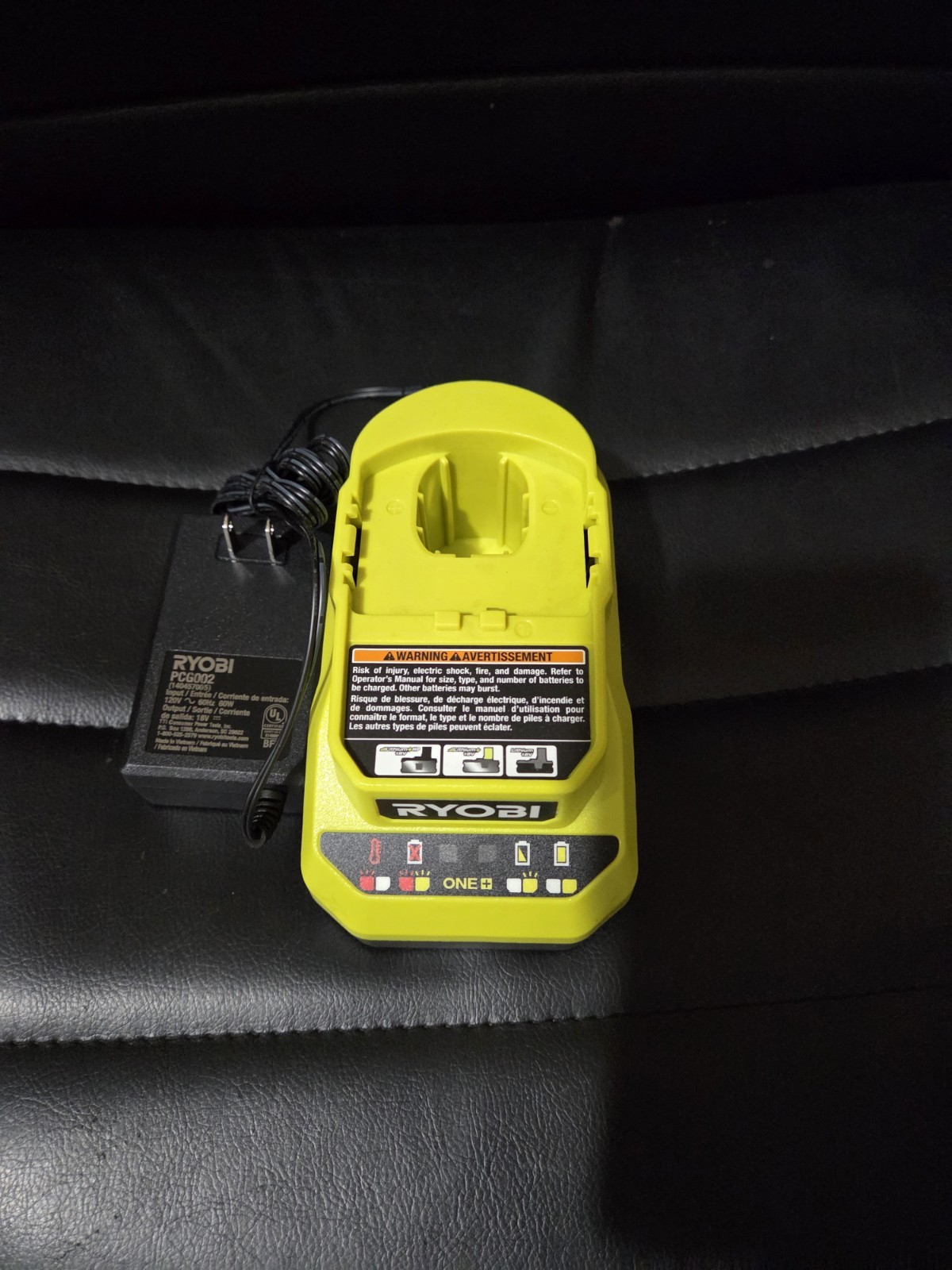 RYOBI ONE+ GENUINE 18V PCG002 2.0A LITHIUM ION BATTERY CHARGER – NEW