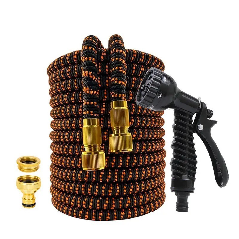25ft / 50ft / 75ft / 100ft – Expanding Water Hose Garden Hose Anti-Kink Upgraded