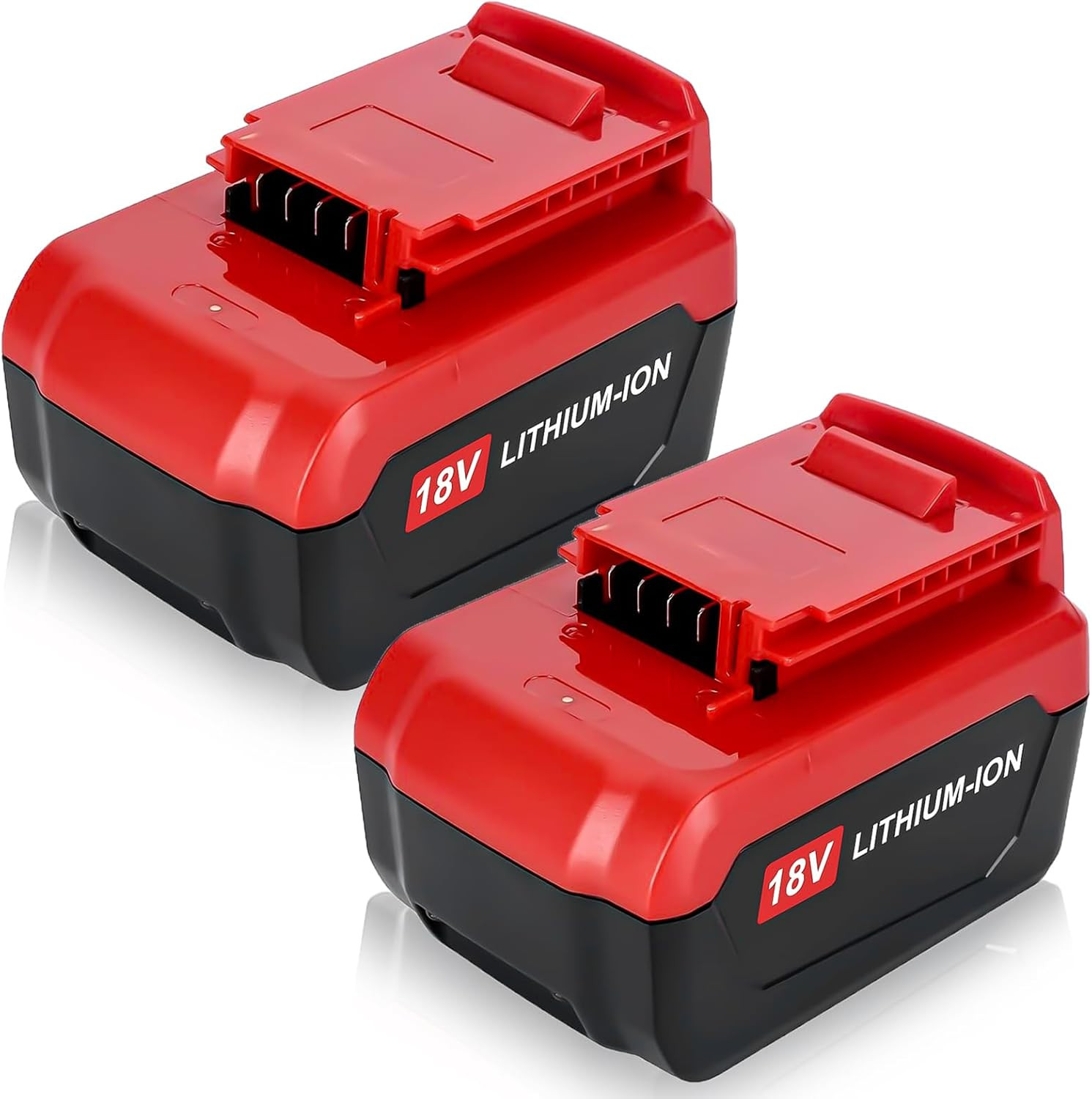 2 Pack 8.0Ah PC18BLX Replacement for Porter Cable 18 Volt Battery 8000Mah Lithiu