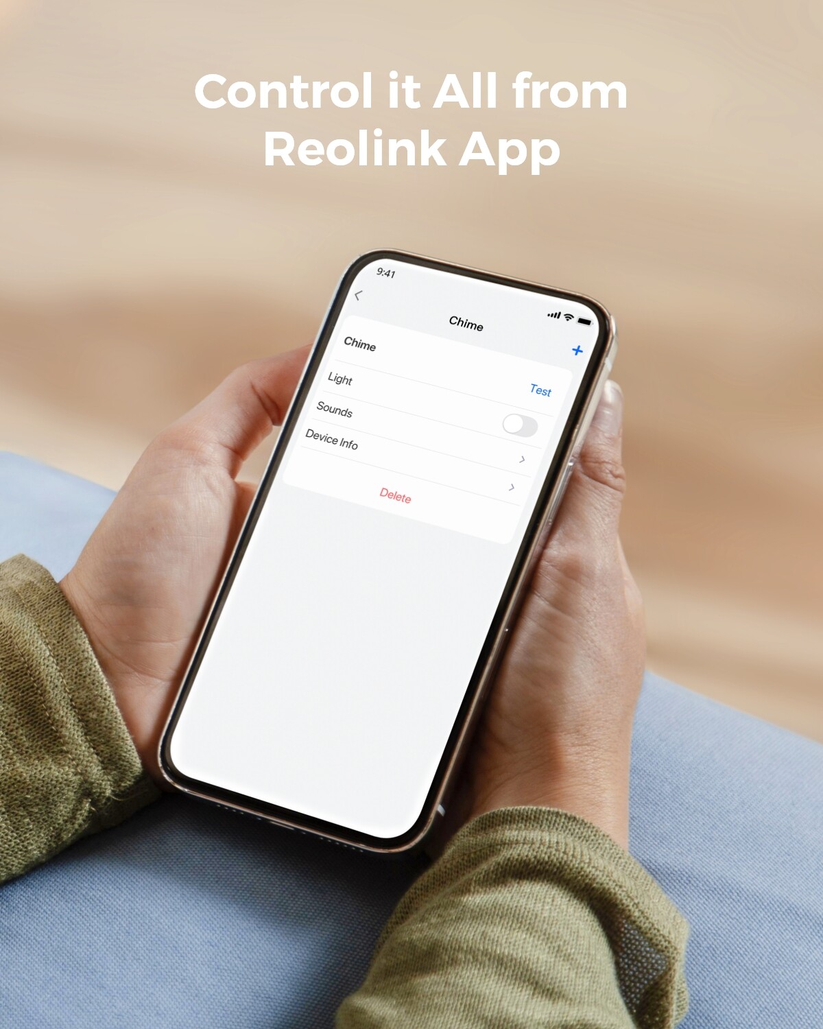 Reolink Digital Chime Remote Control Easy Plug & Play for Reolink Video Doorbell