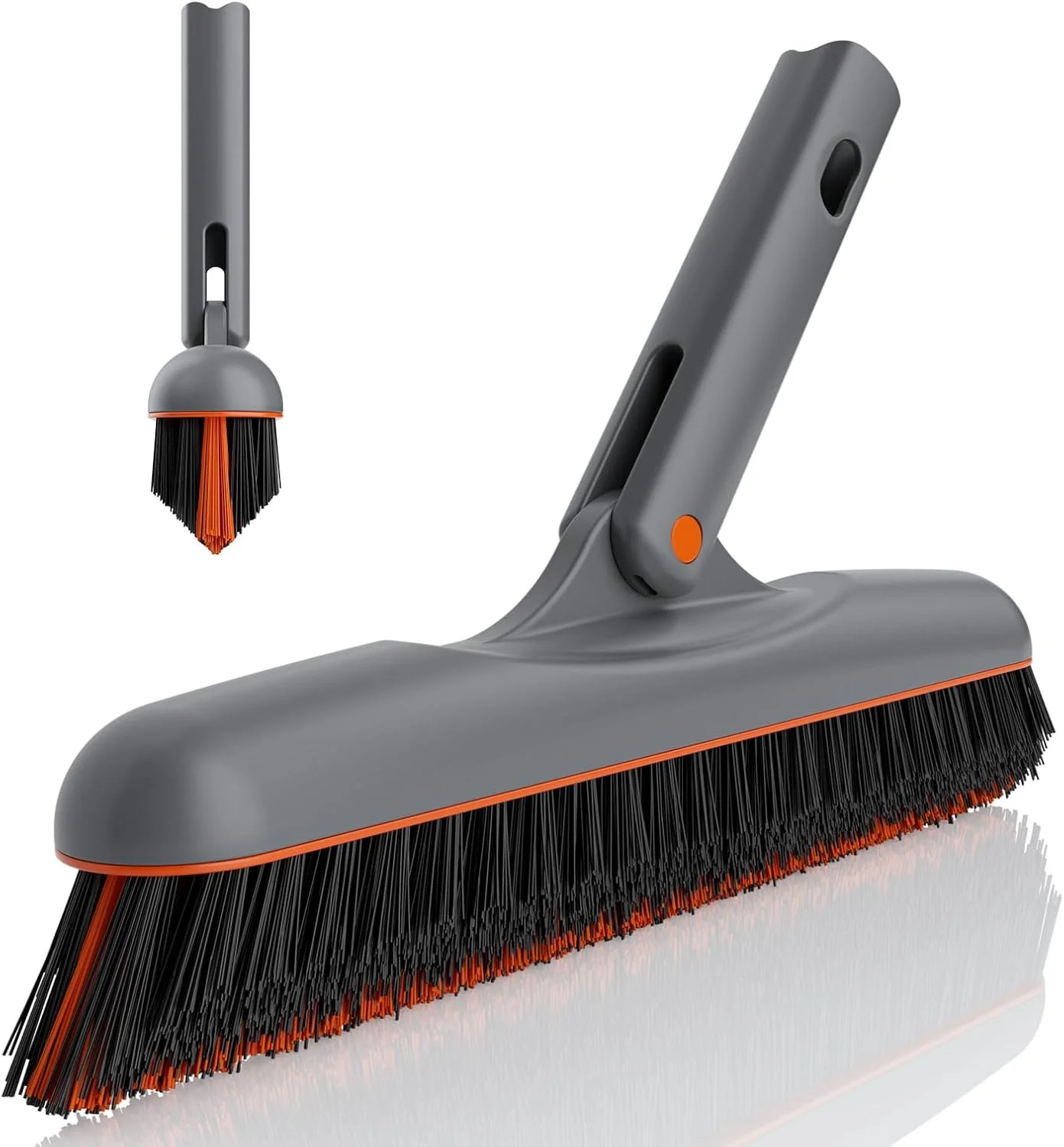Eazer Grout Brush – Original Head,EAB02-H,180°Rotation Tile Grout Cleaning Tool,