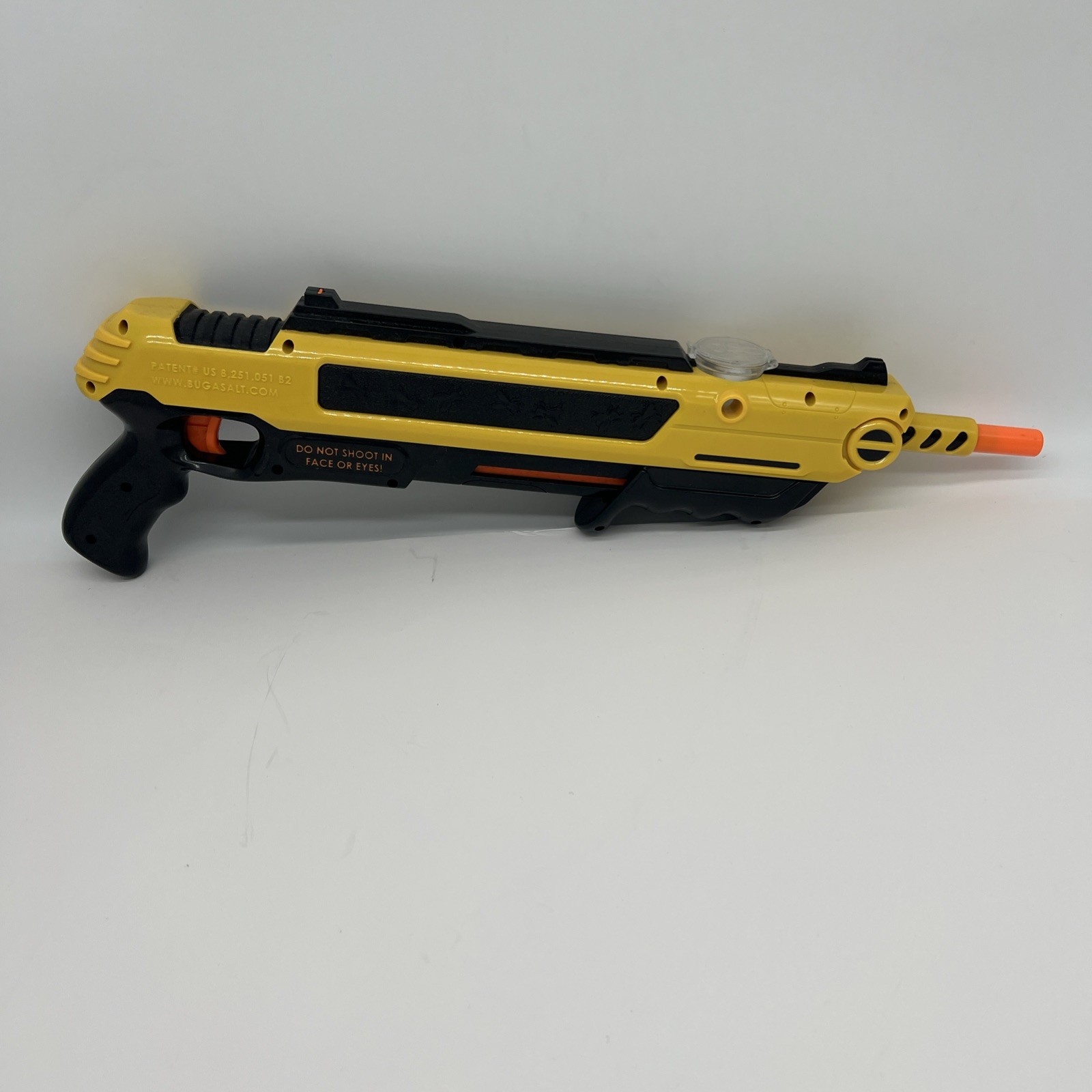 Bug-A-Salt Black Yellow Original Salt Gun Kills Flying Insects Bugs Tested Works