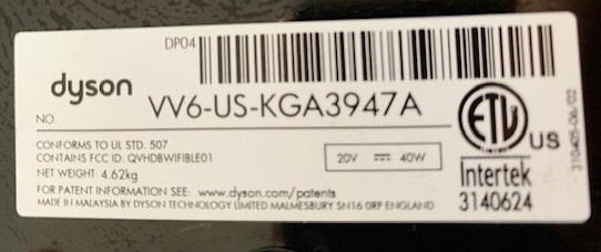Dyson Pure Cool DP04 Air Purifying Desk Fan Bluetooth New HEPA Filter No Remote