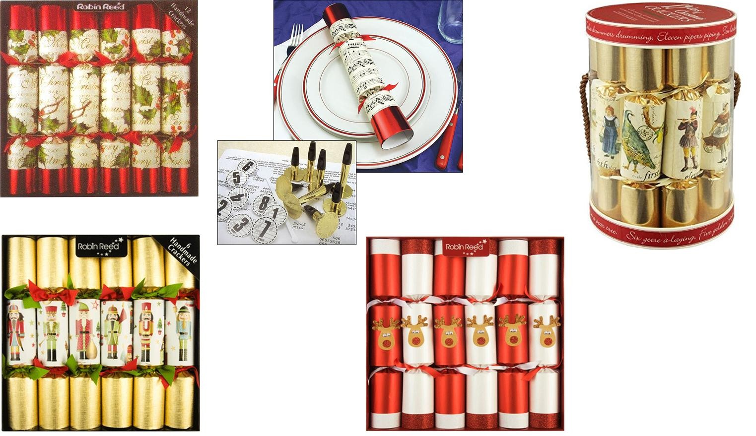 Robin Reed E6 6pc 8.5in Themed Party Crackers – Happy Birthday 42301.NOV