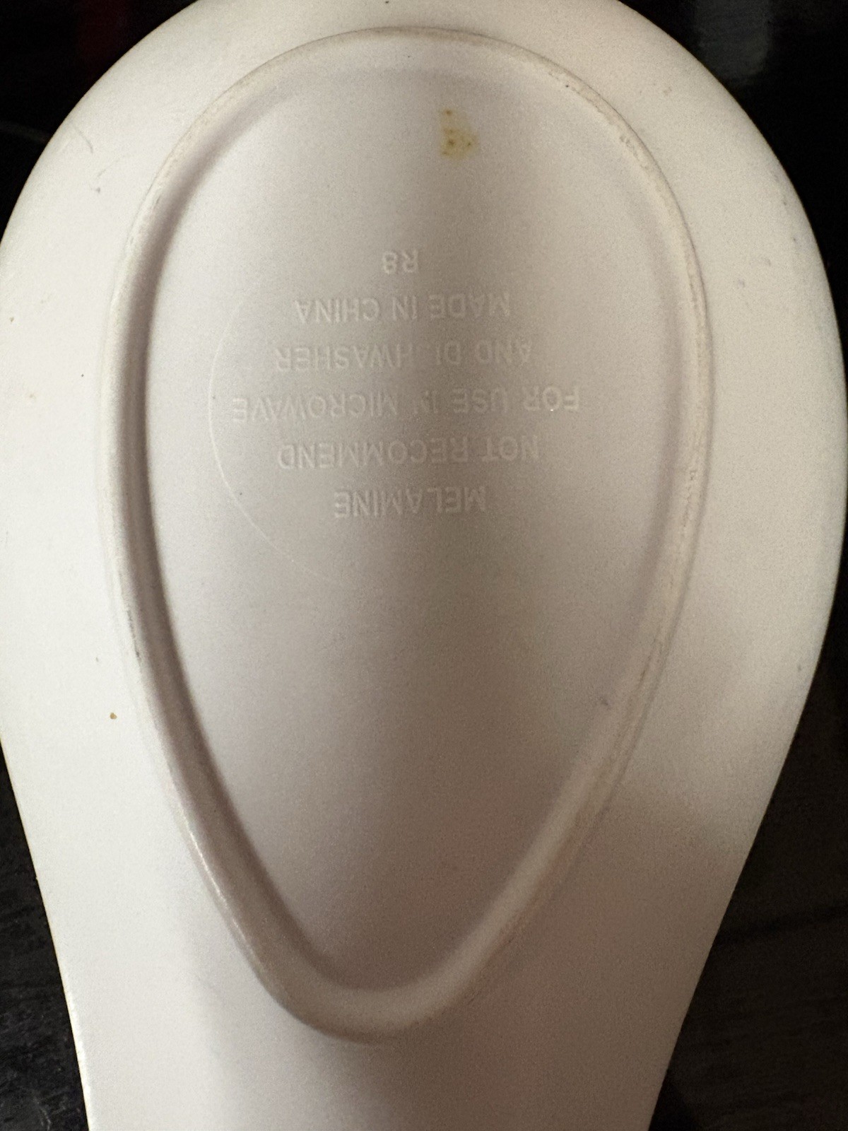Melamine Floral Spoon Rest White Multicolor R8 Traditional Less Than 10 in