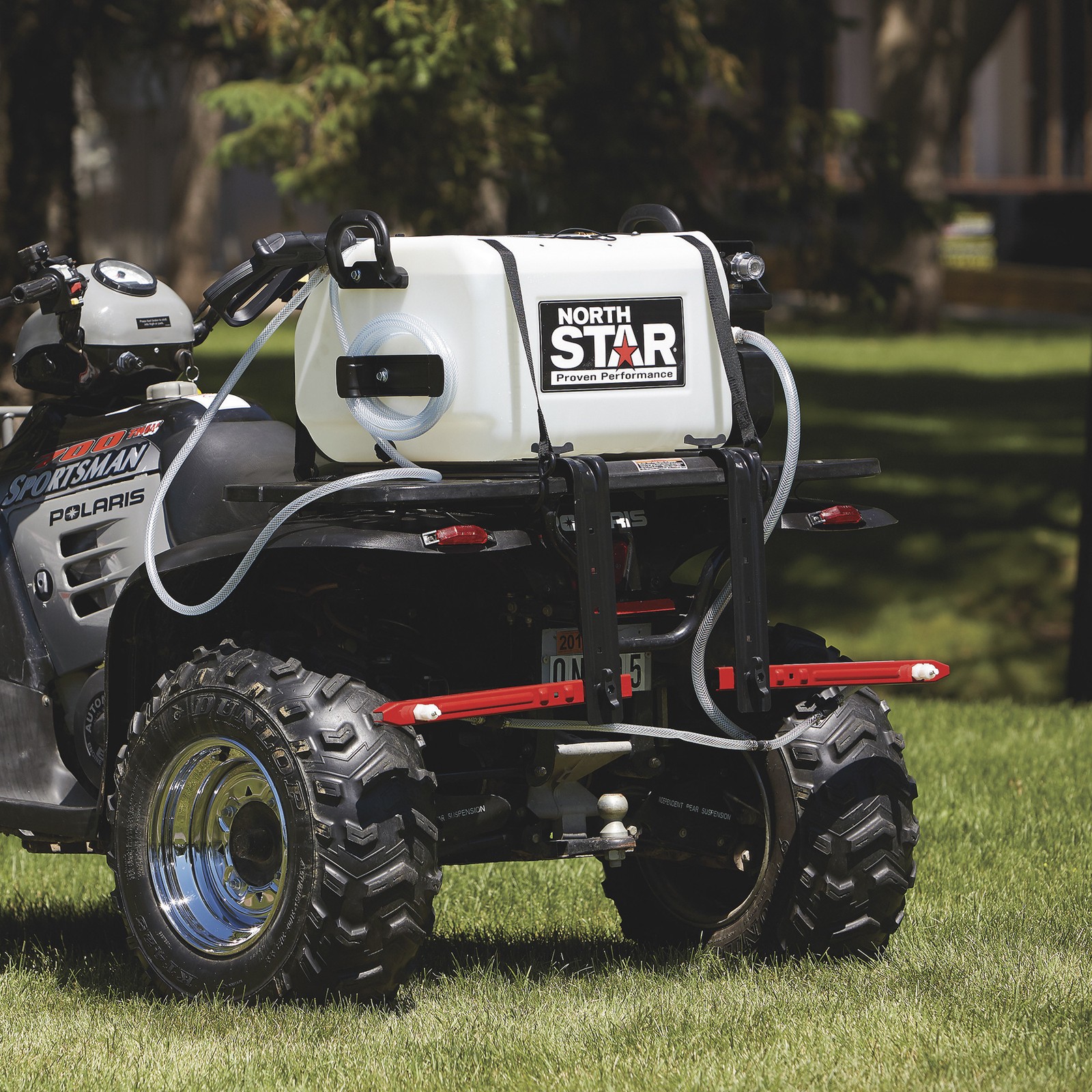 NorthStar ATV Broadcast and Spot Sprayer with 2-Nozzle Boom, 16-Gallon
