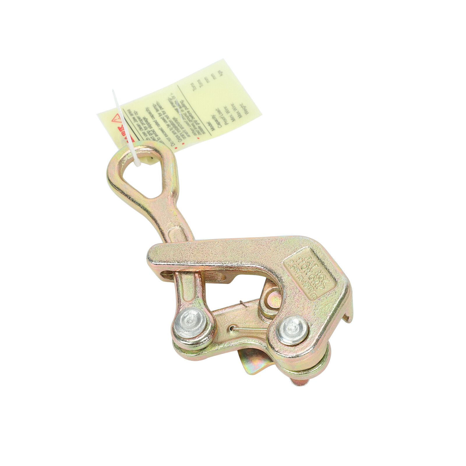 1T/2204Lb Cable Clamp Pulling Jaw Grip Haven Grip Strand Wire Rope Hand Puller