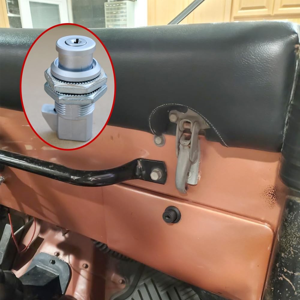 Push Button Latch Perpendicular Doors Boat Tool Box Close Industrial Lock 2PCS