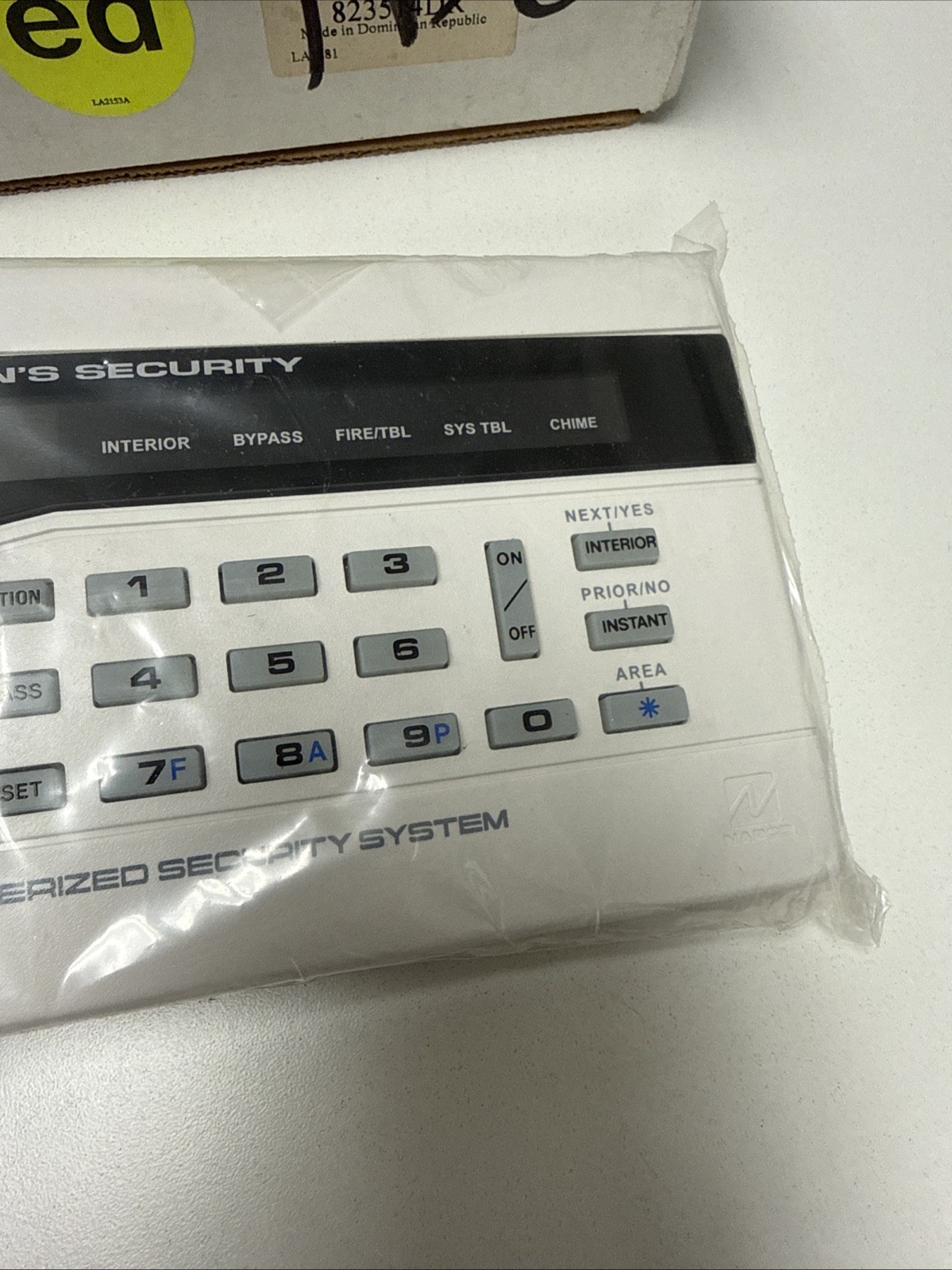 NAPCO GEM-RP3SP 263231DR Gemini Keypad Sloman
