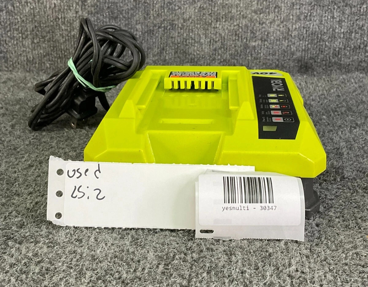 Ryobi OP401 40V Lithium Ion Battery Charger OEM Heavy Duty Used