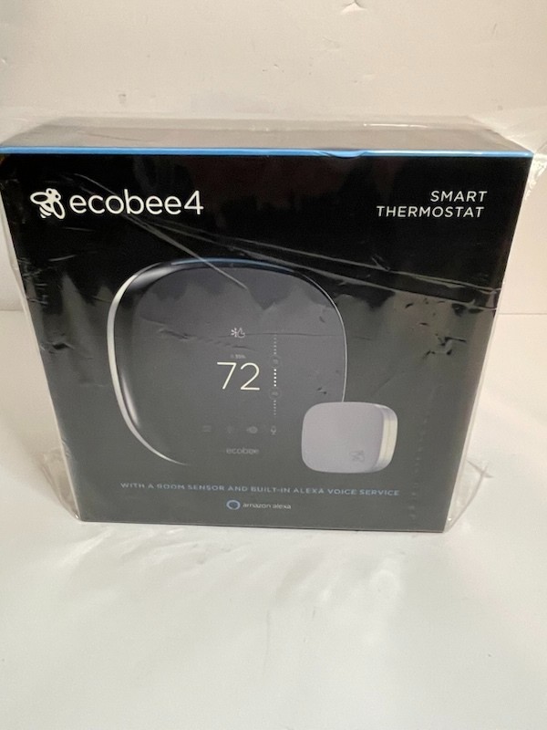 ecobee4 Smart Thermostat EB-STATE4-01 WiFi Alexa Voice
